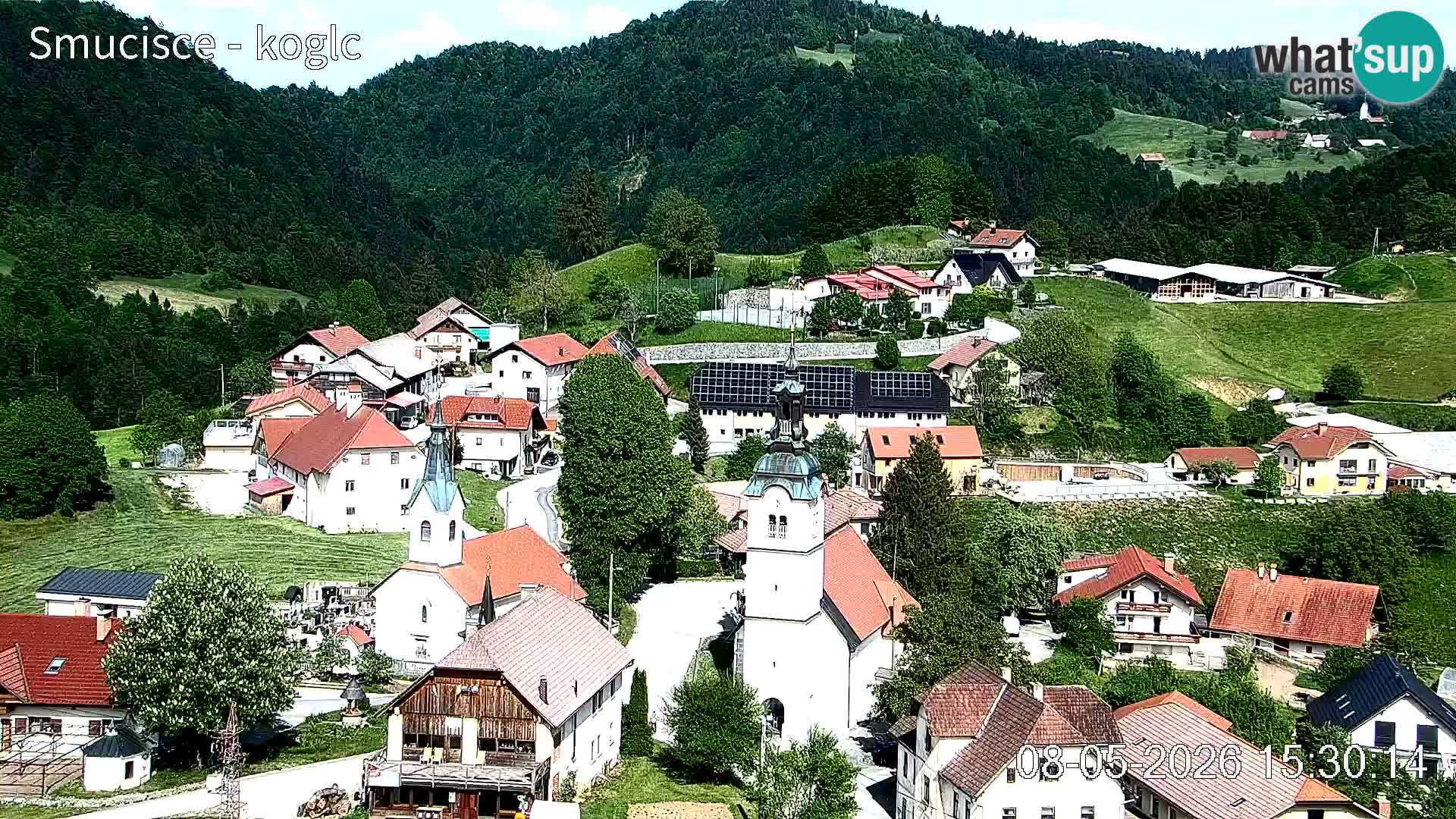 Webcam station de ski Šentjošt – Vue en direct des pistes supérieures