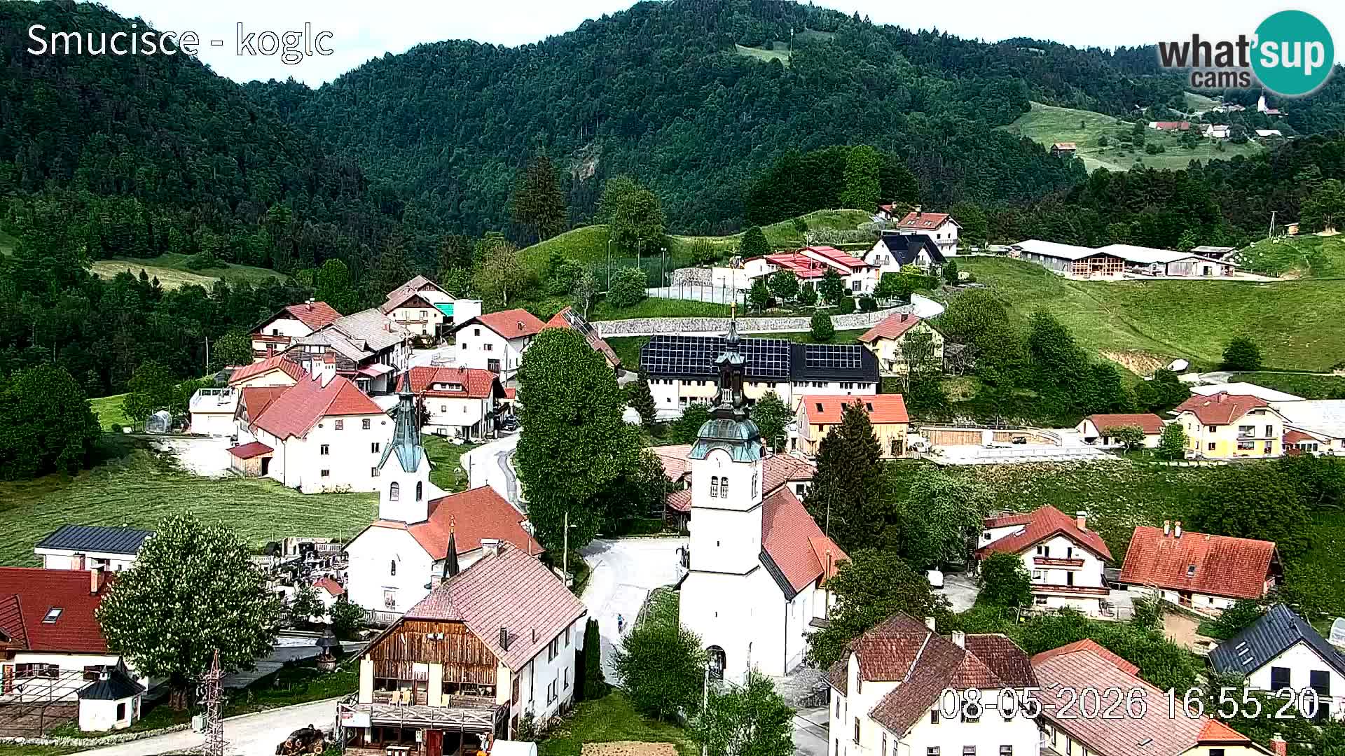 Webcam estación de esquí Šentjošt – Vista en vivo de la pista superior