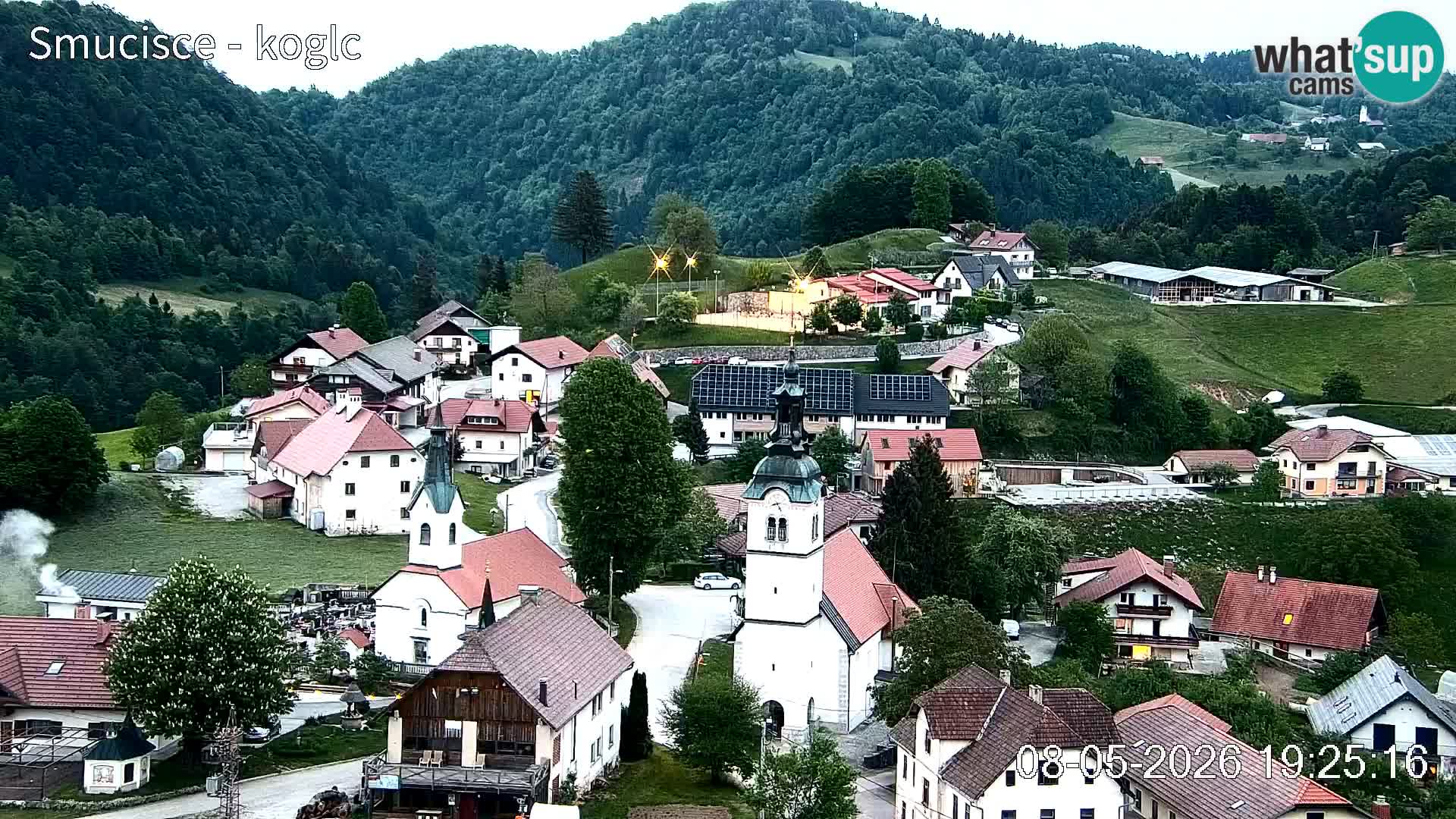 Spletna kamera Šentjošt smučišče – Pogled v živo na zgornji del proge
