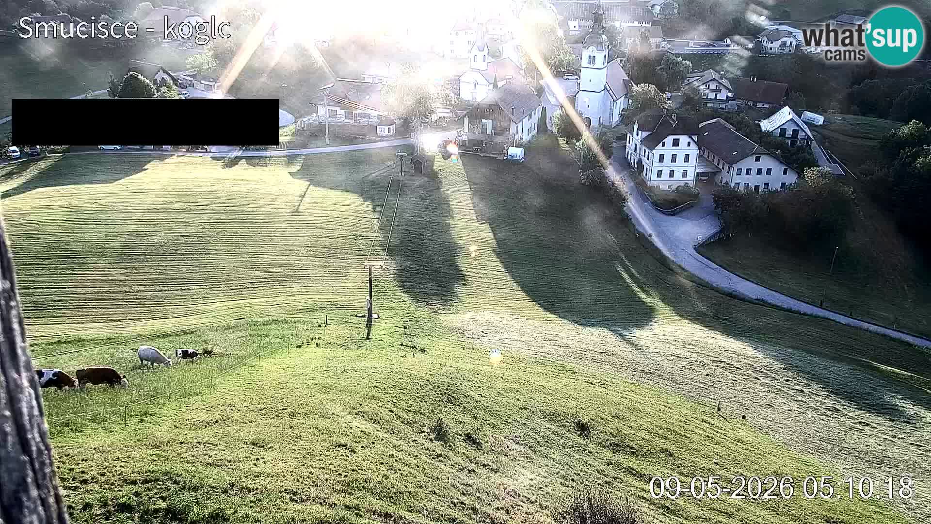 Webcam estación de esquí Šentjošt – Vista en vivo de la pista superior