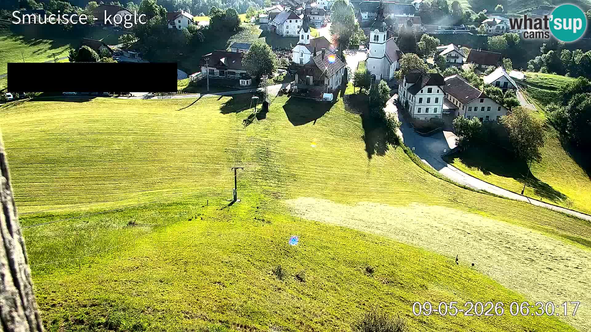 Spletna kamera Šentjošt smučišče – Pogled v živo na zgornji del proge