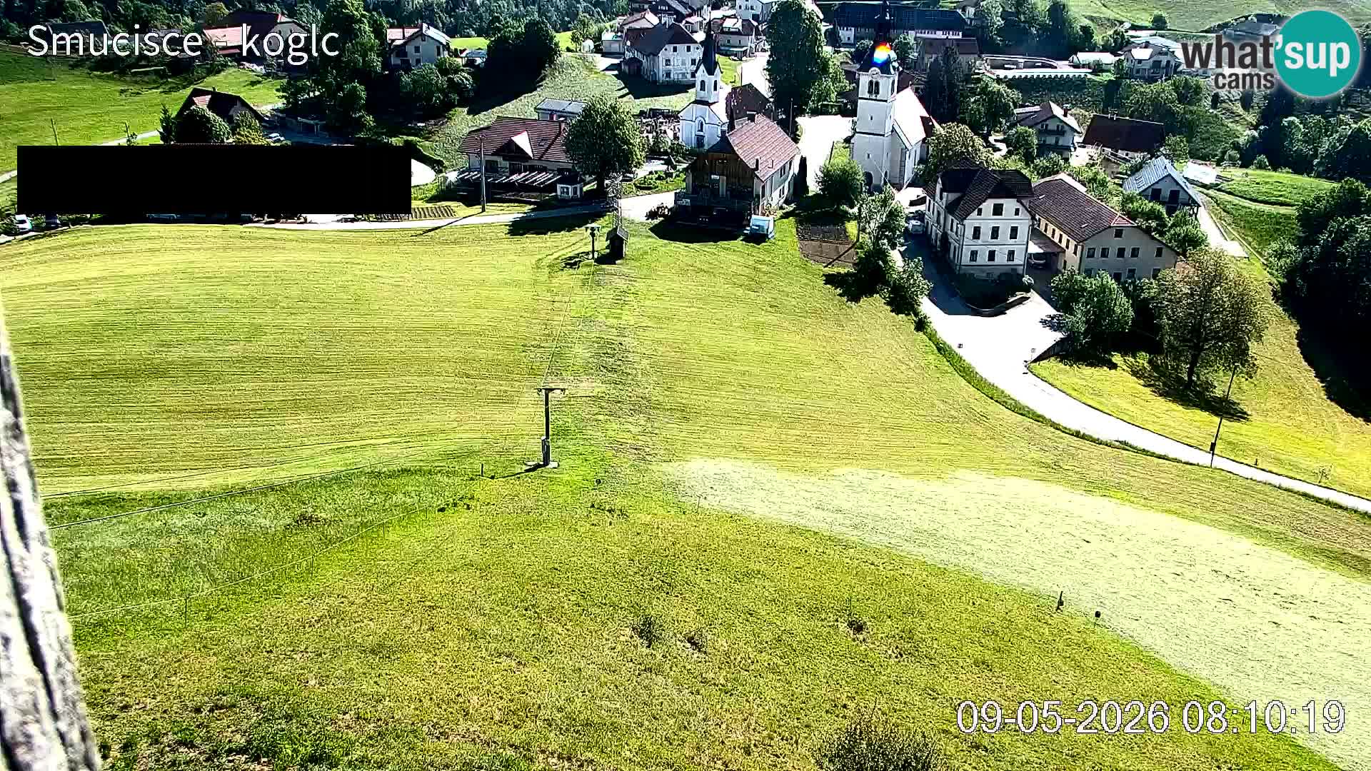 Web kamera Šentjošt skijalište – Pogled uživo na gornji dio staze