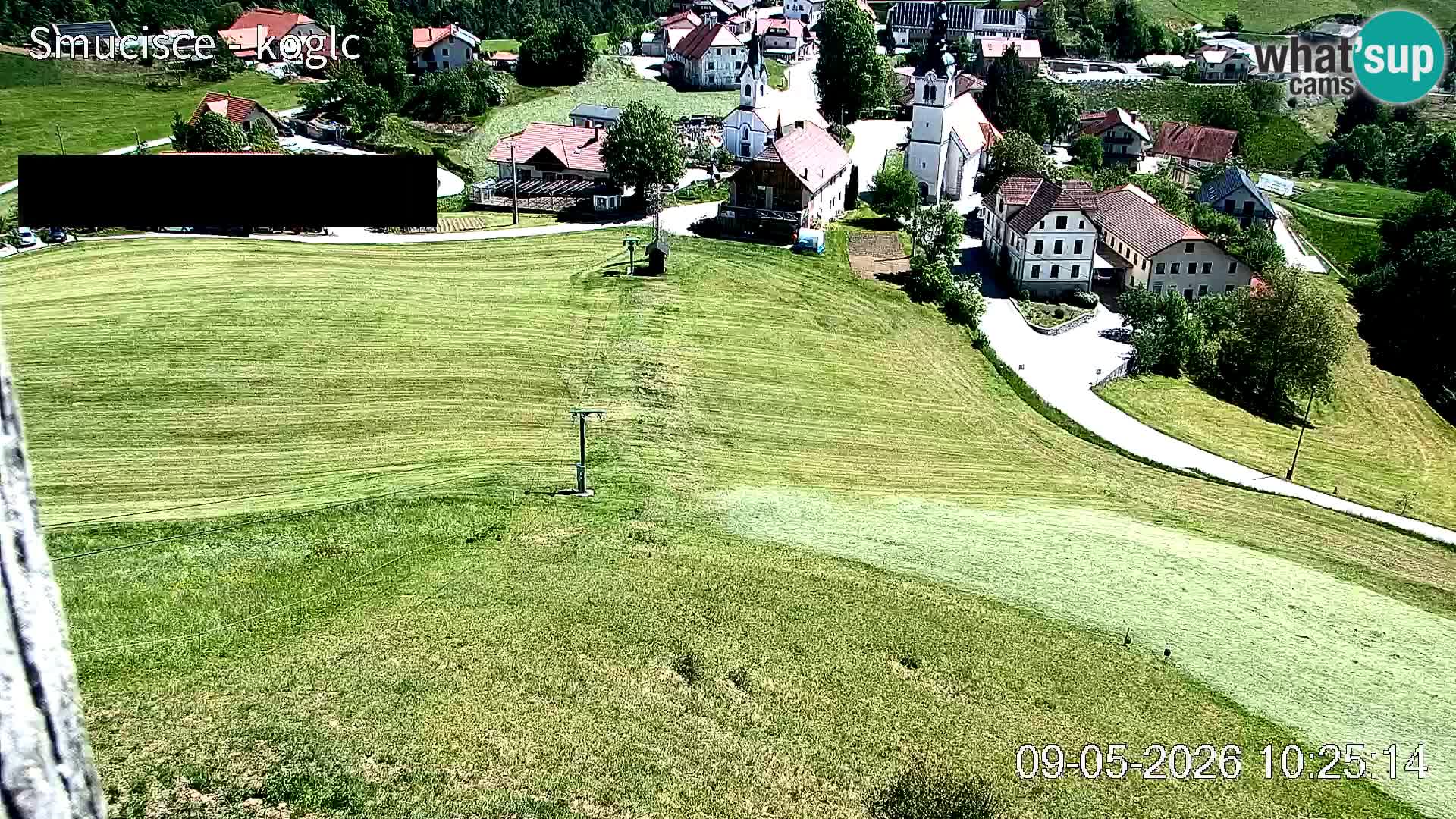 Skikamera Šentjošt – Liveblick auf den oberen Pistenbereich