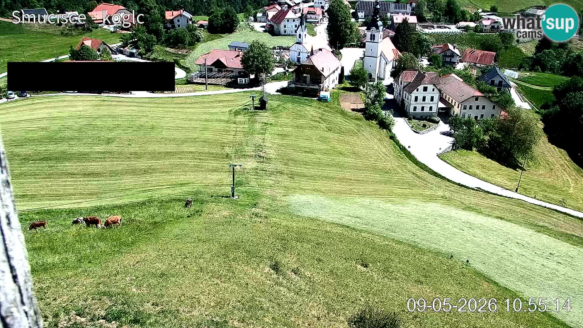 Skikamera Šentjošt – Liveblick auf den oberen Pistenbereich