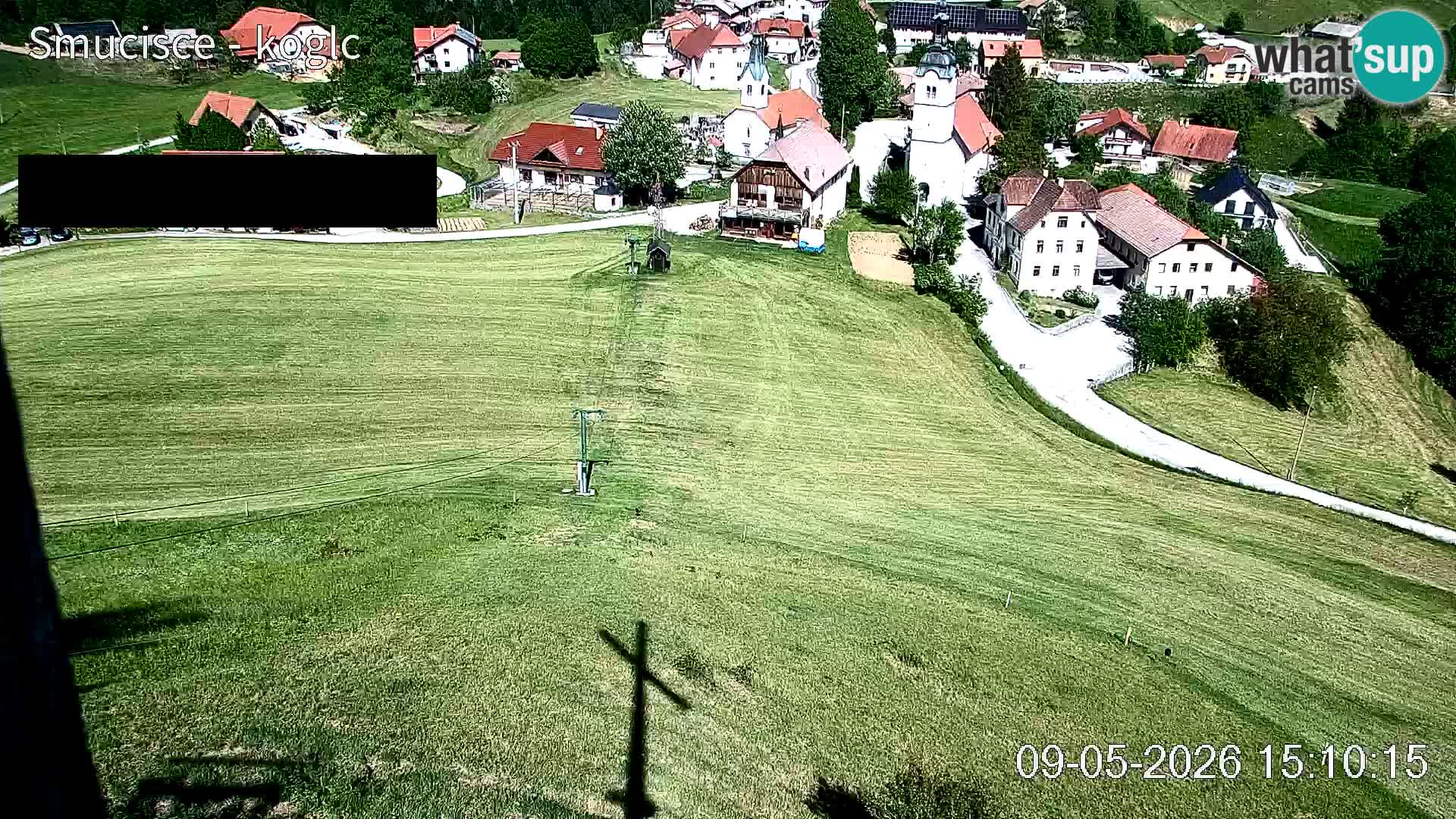 Spletna kamera Šentjošt smučišče – Pogled v živo na zgornji del proge
