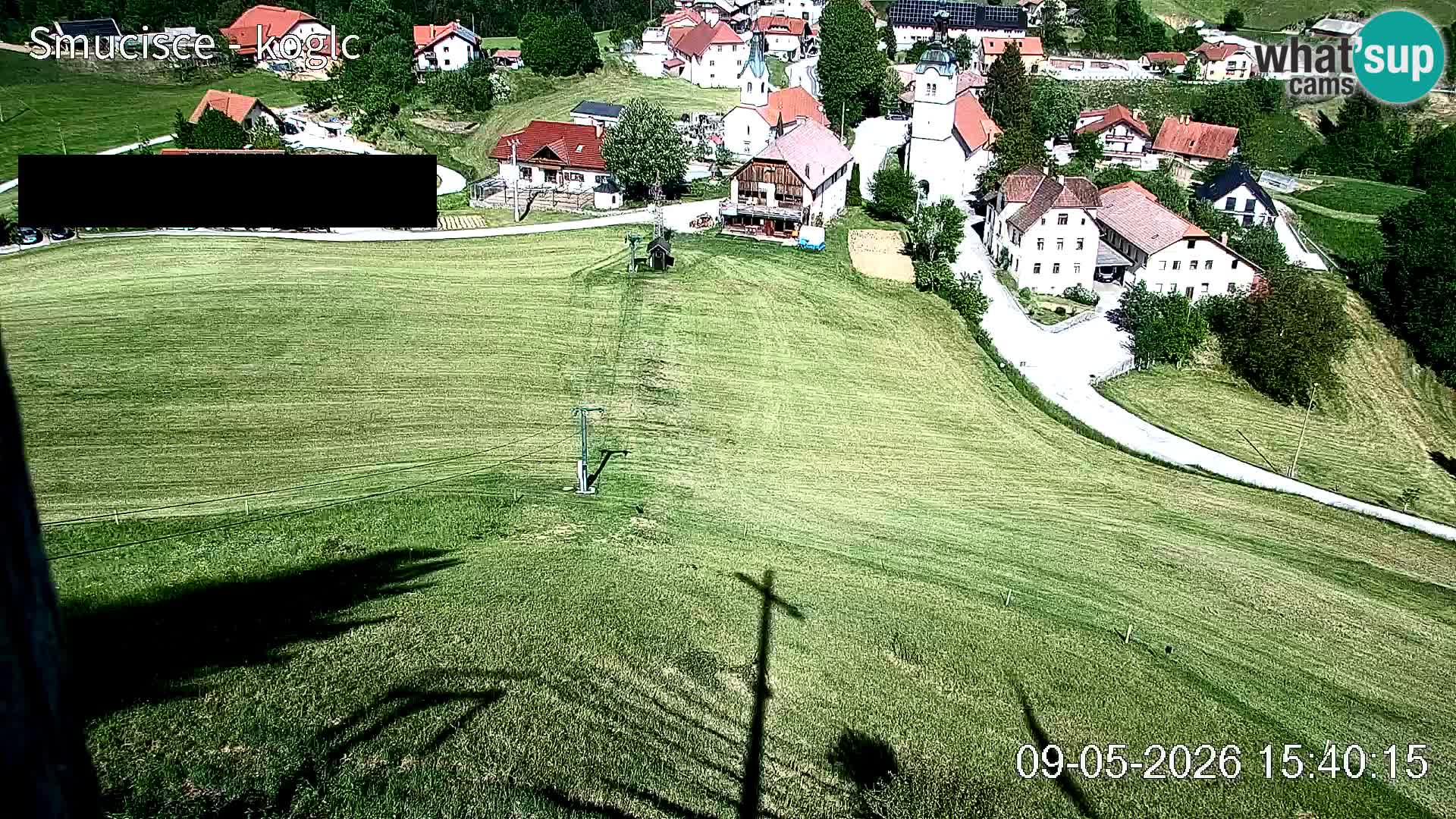 Spletna kamera Šentjošt smučišče – Pogled v živo na zgornji del proge