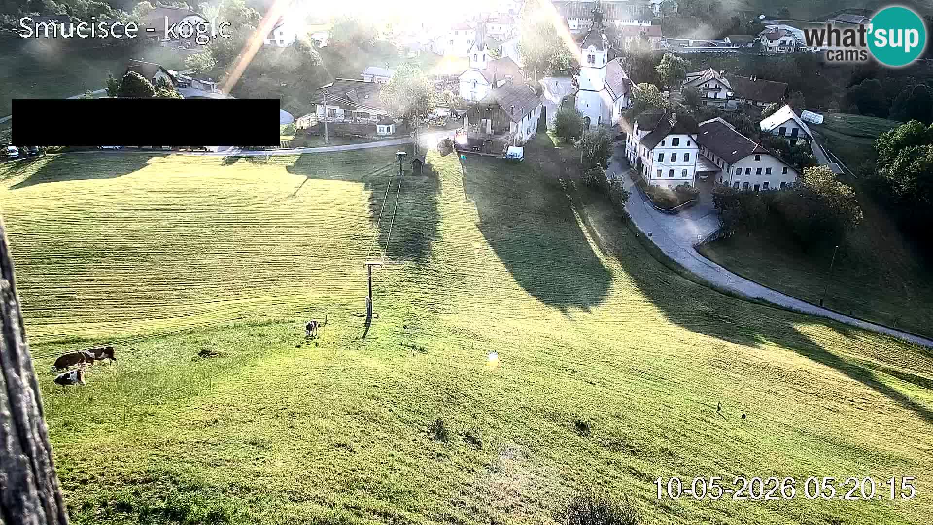 Spletna kamera Šentjošt smučišče – Pogled v živo na zgornji del proge