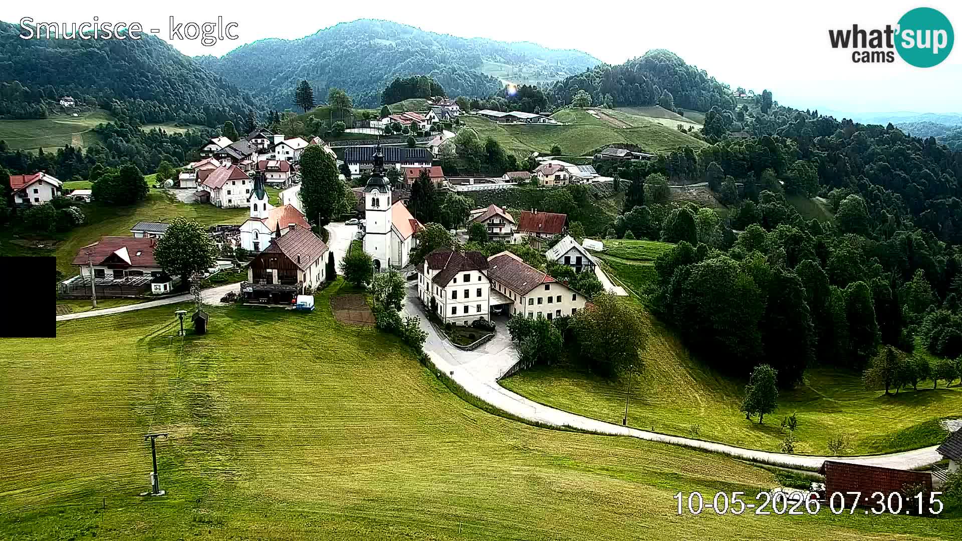Webcam station de ski Šentjošt – Vue en direct des pistes supérieures