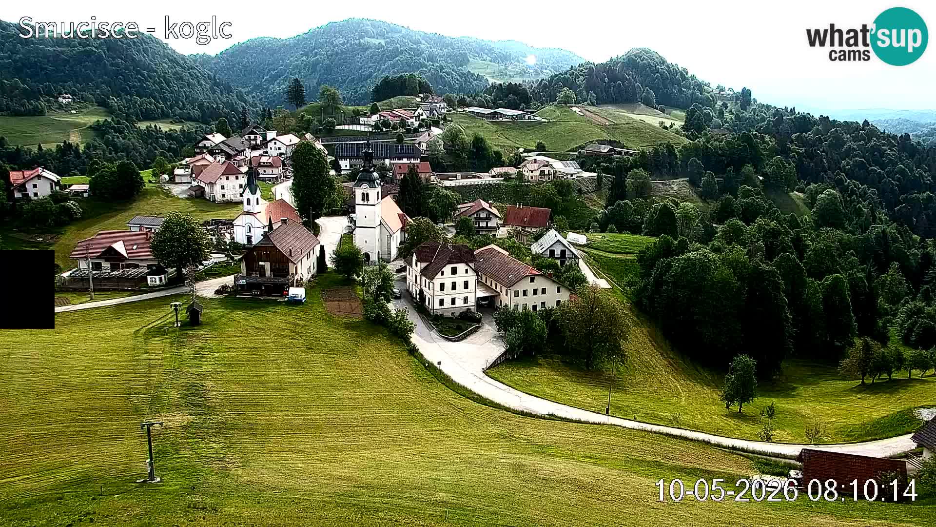 Skikamera Šentjošt – Liveblick auf den oberen Pistenbereich