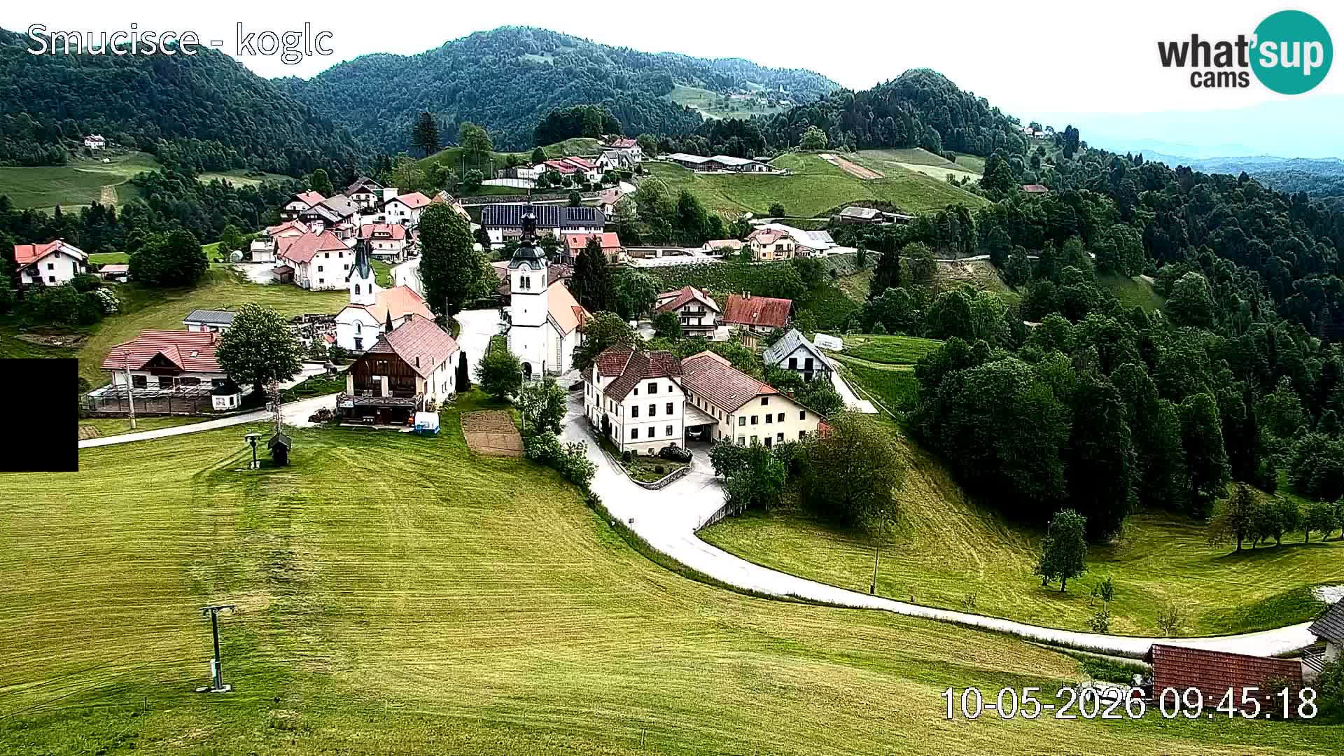 Webcam estación de esquí Šentjošt – Vista en vivo de la pista superior