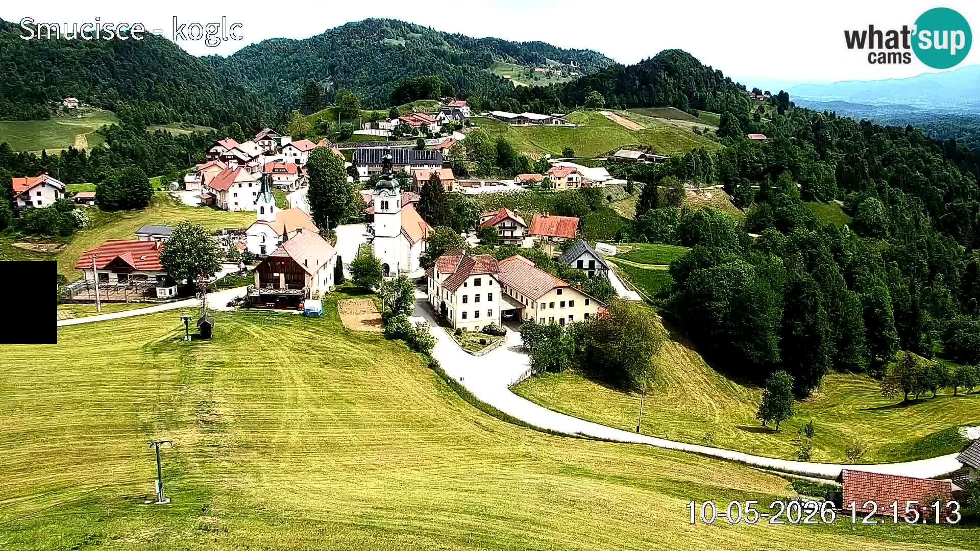 Webcam station de ski Šentjošt – Vue en direct des pistes supérieures
