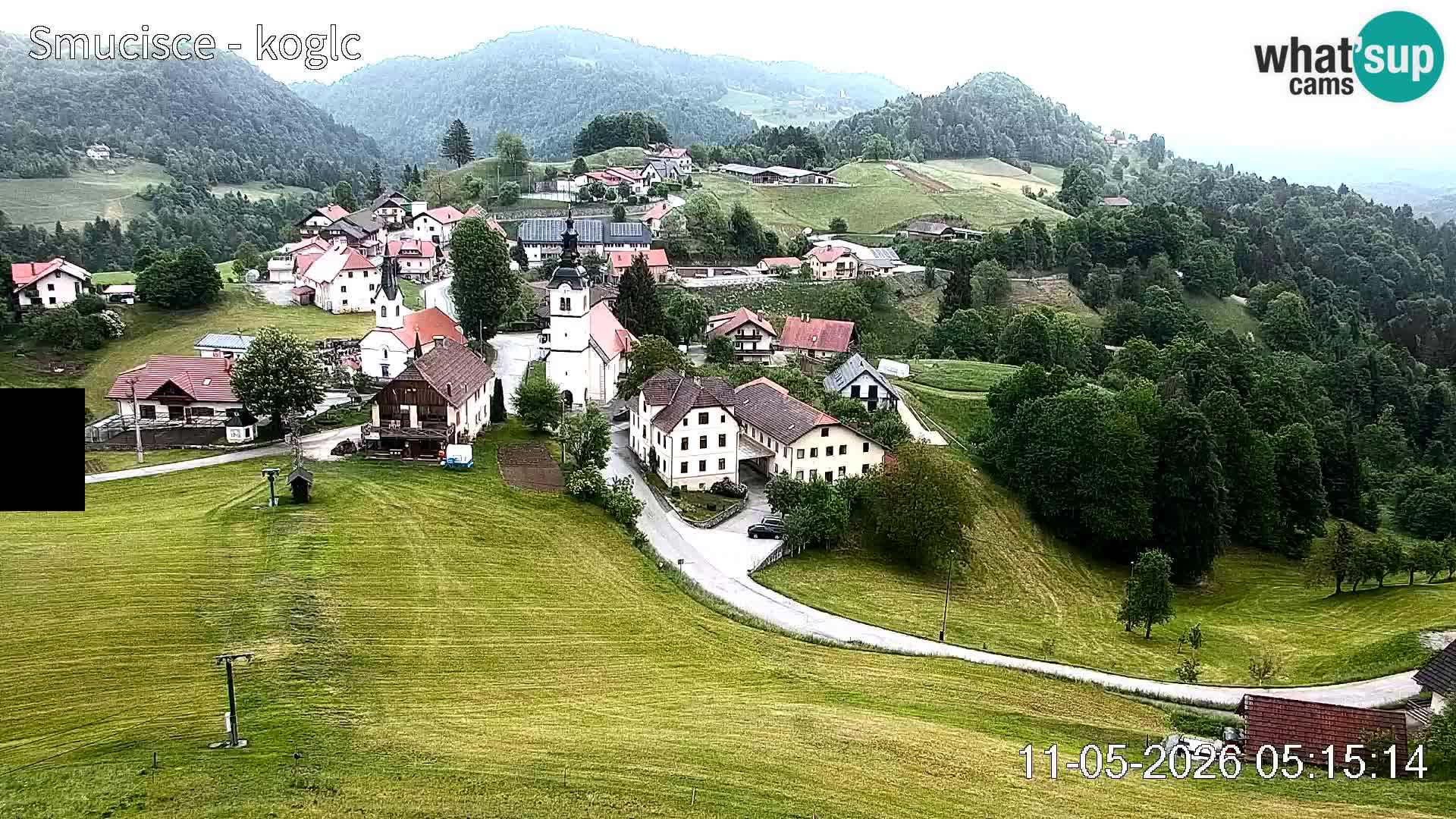 Skikamera Šentjošt – Liveblick auf den oberen Pistenbereich