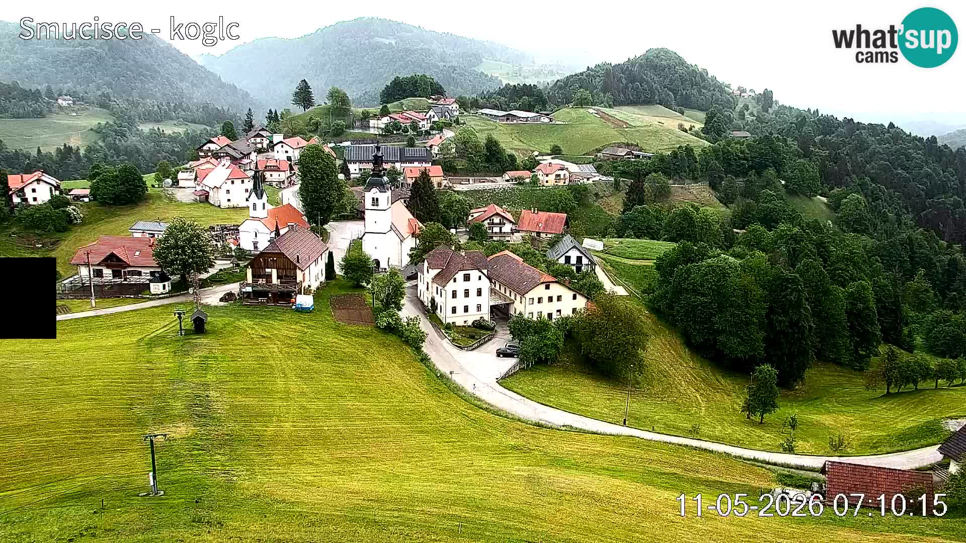 Webcam station de ski Šentjošt – Vue en direct des pistes supérieures
