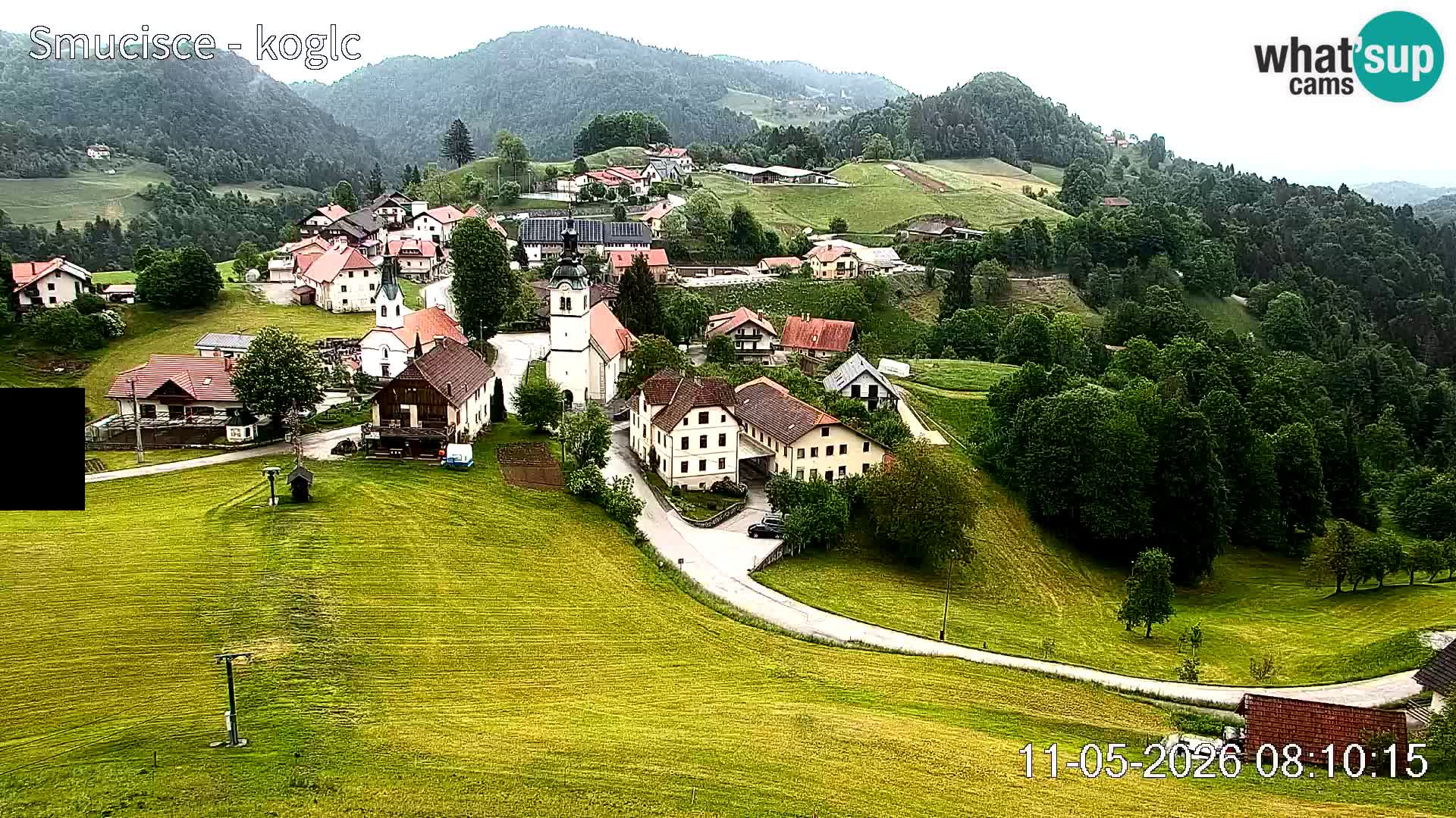 Webcam station de ski Šentjošt – Vue en direct des pistes supérieures
