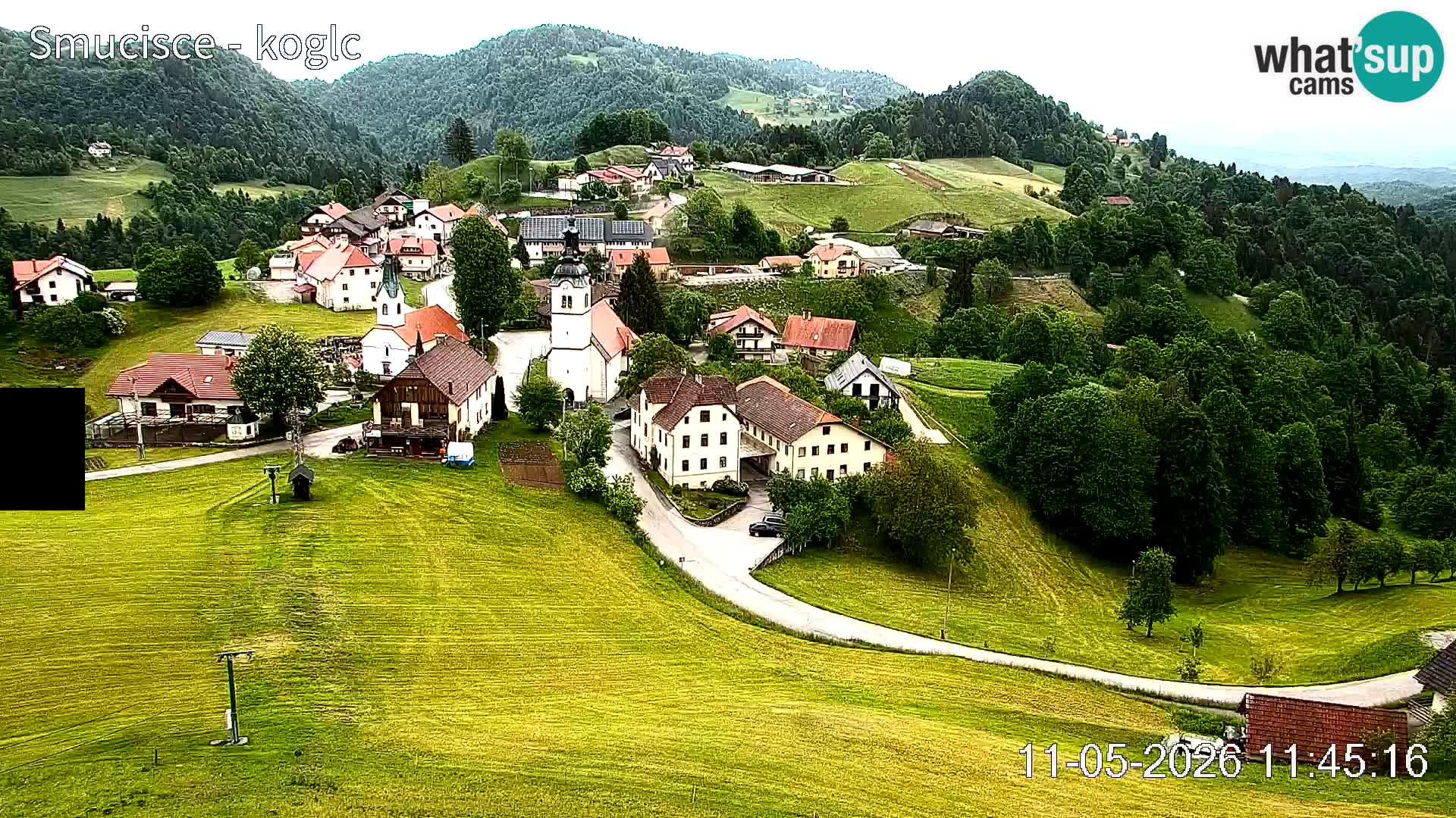 Skikamera Šentjošt – Liveblick auf den oberen Pistenbereich