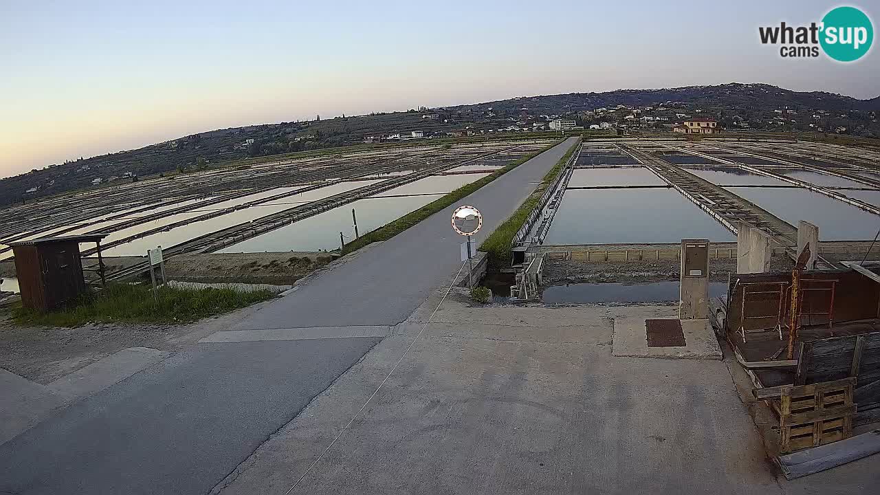 Sezza – Panorama e le saline