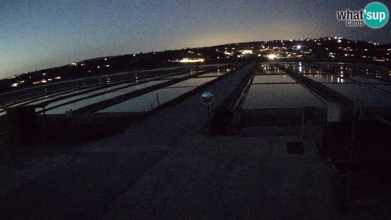 Sezza – Panorama e le saline