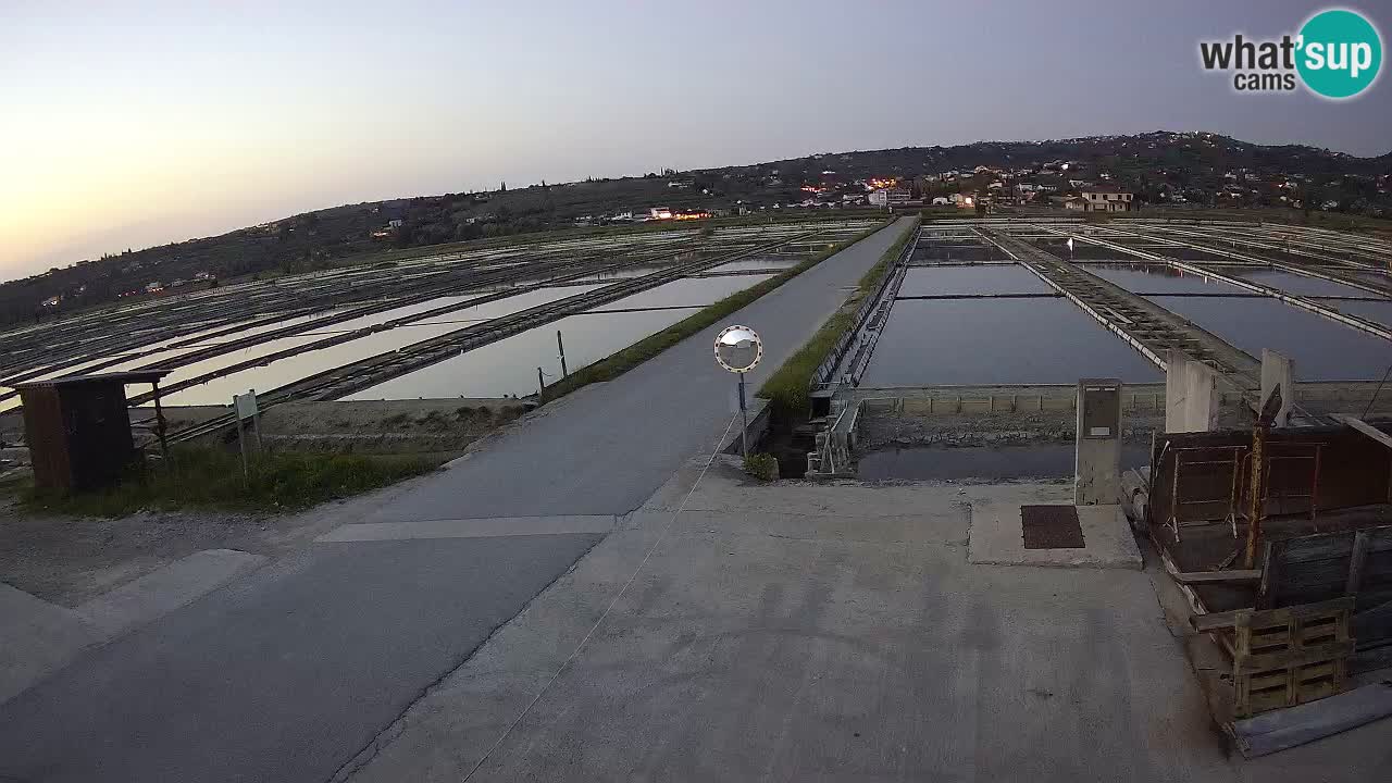 Sezza – Panorama e le saline