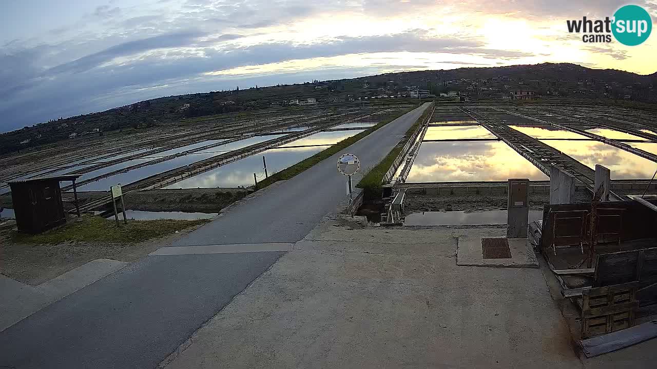 Sezza – Panorama e le saline