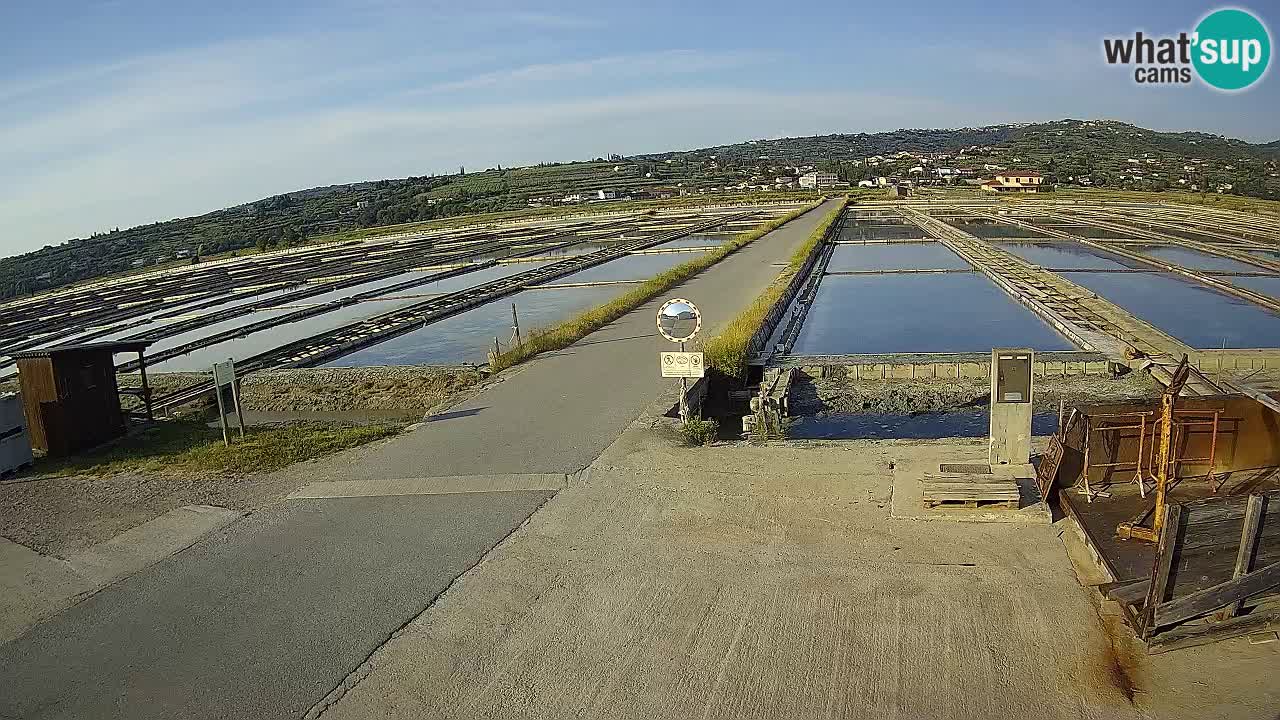 Sezza – Panorama e le saline