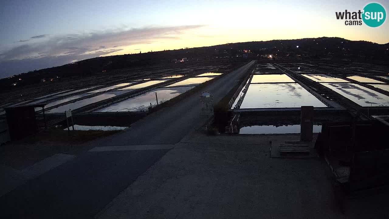 Sezza – Panorama e le saline