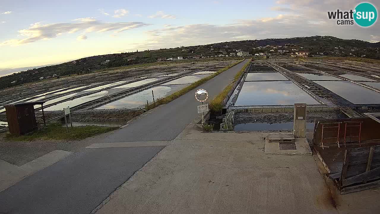 Sezza – Panorama e le saline