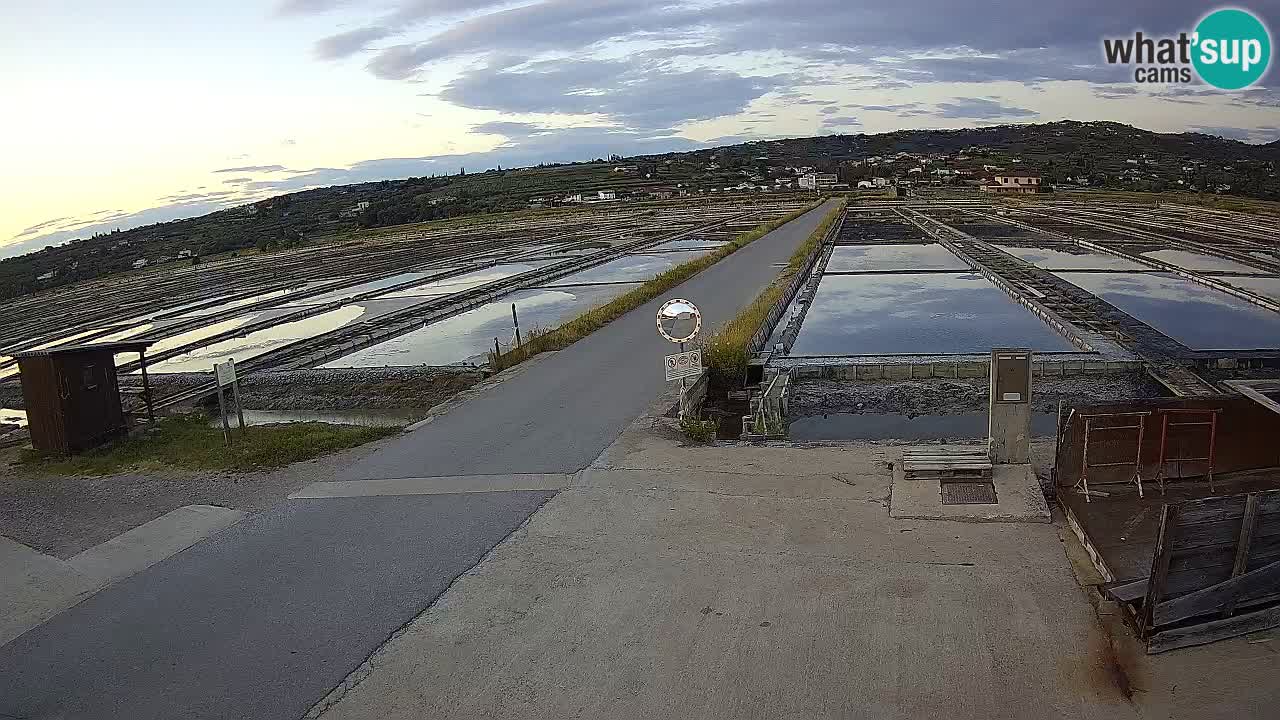 Sezza – Panorama e le saline