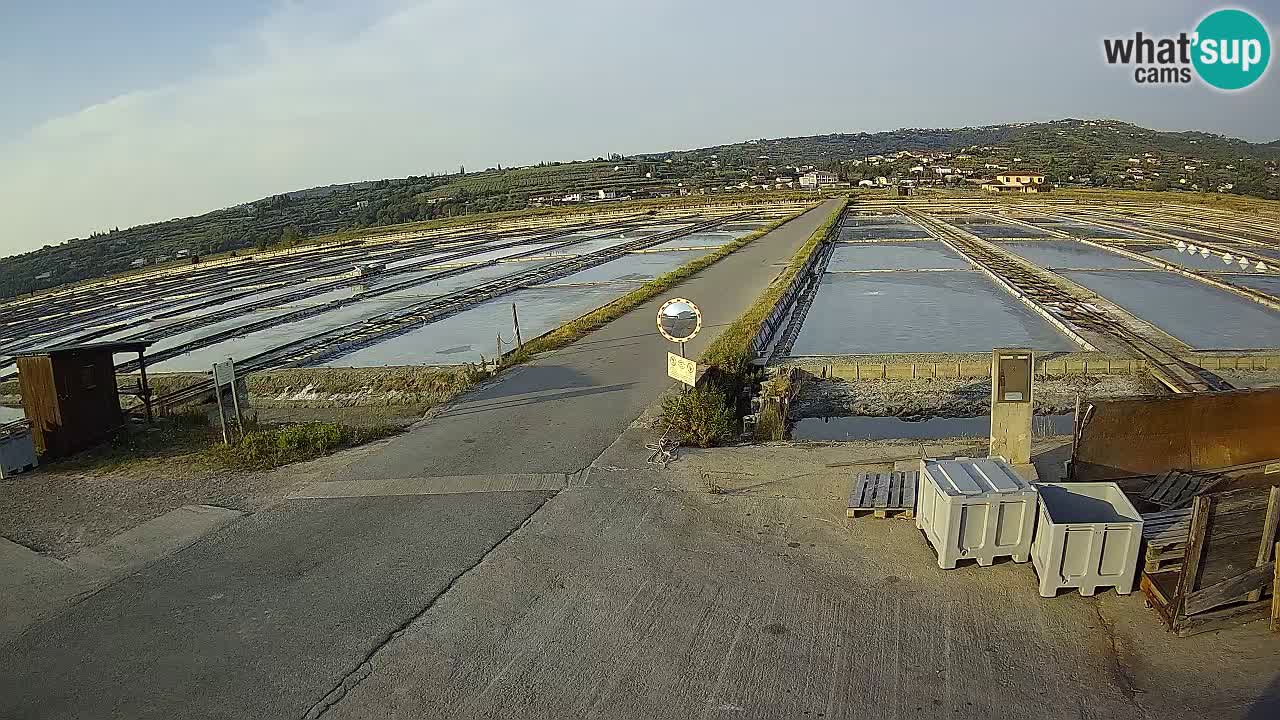Sezza – Panorama e le saline