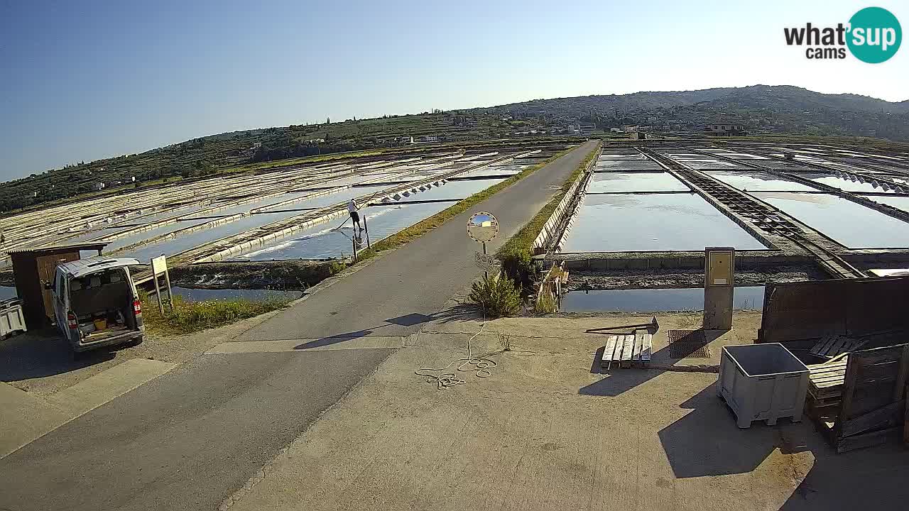 Sezza – Panorama e le saline