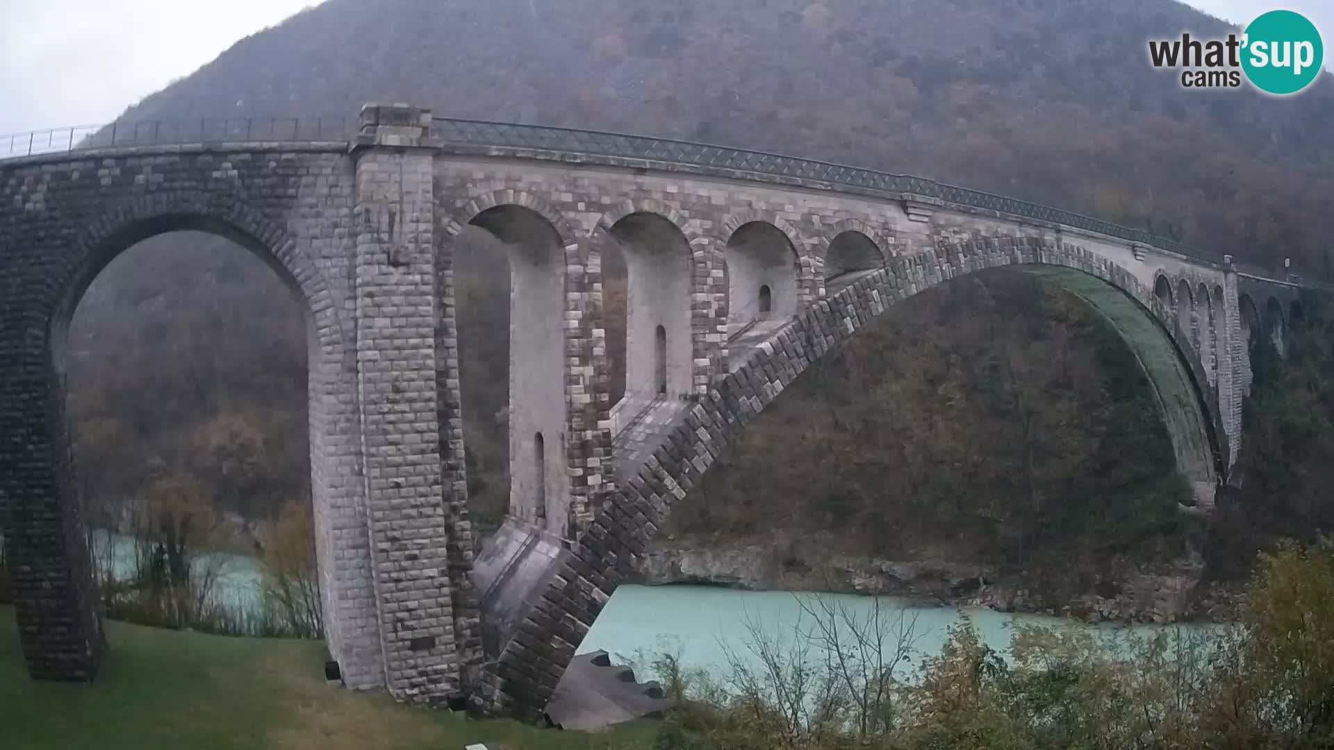 Solkan Bridge – webcam