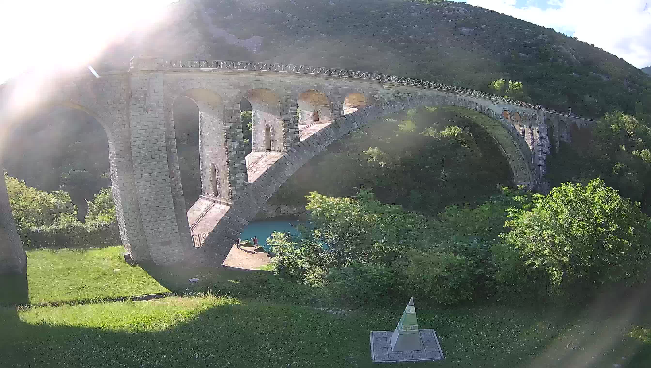 Solkan Bridge webcam – Slovenia