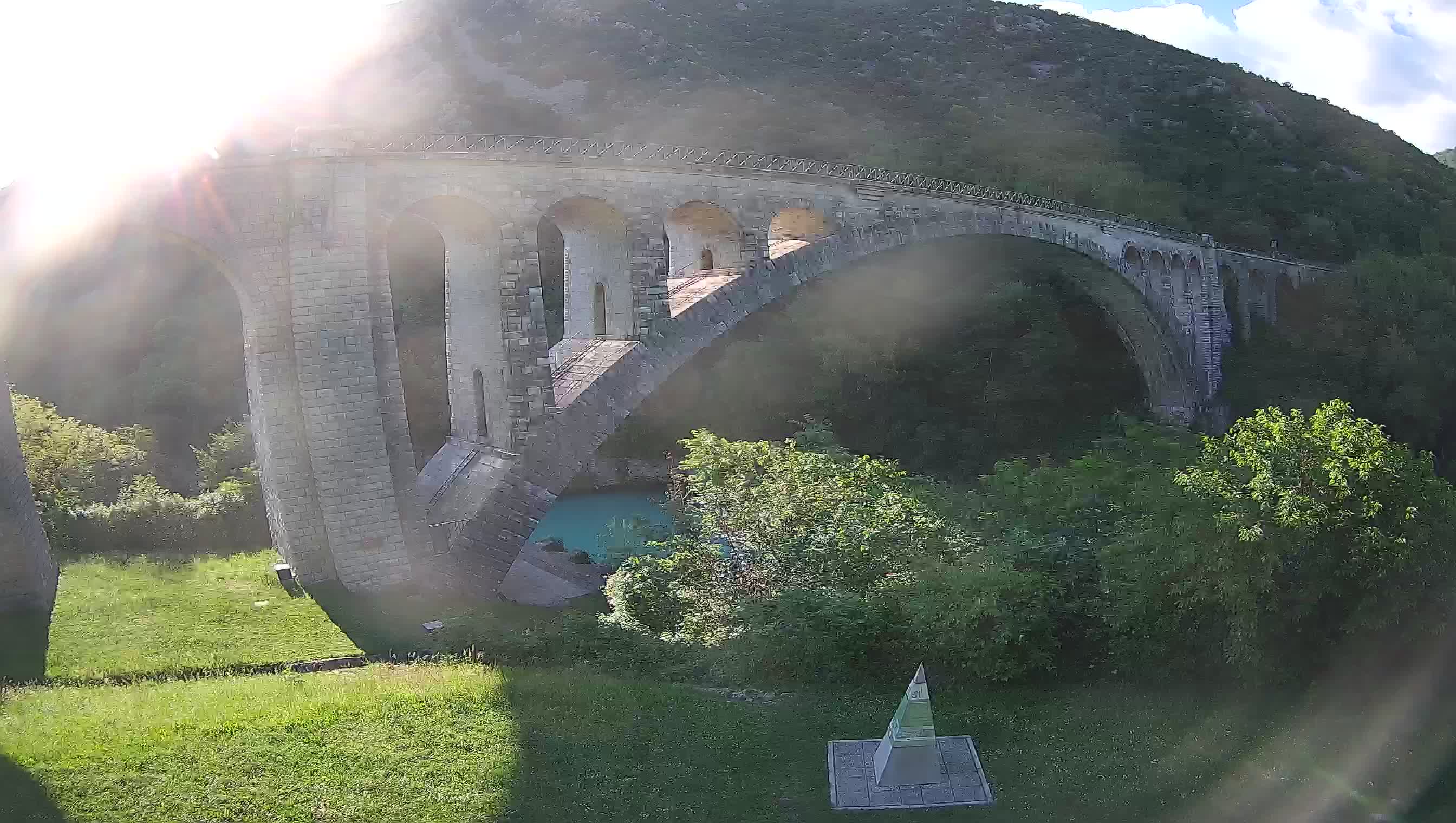 Solkan Bridge webcam – Slovenia