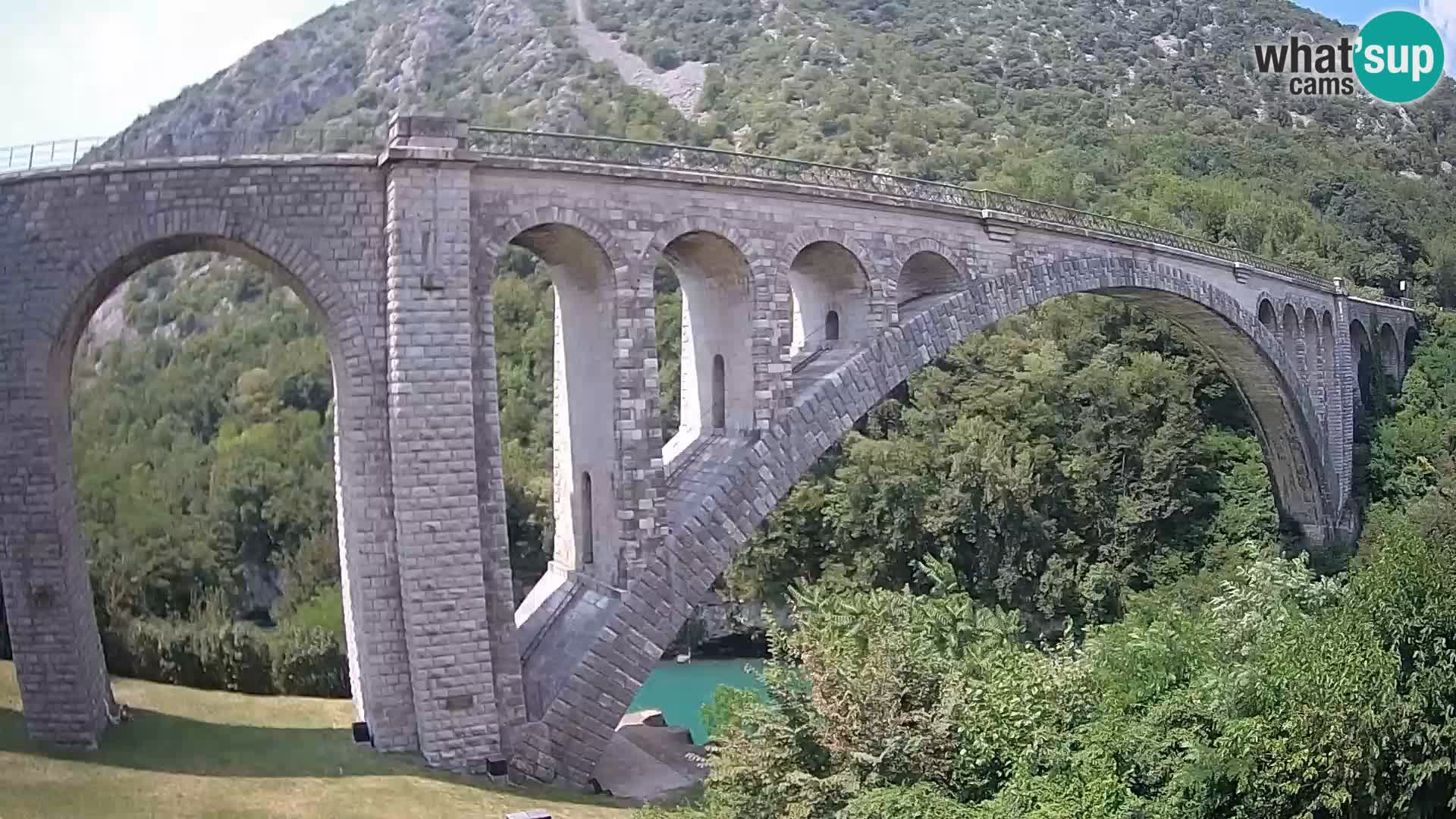 Puente de Solkan – Camera en vivo