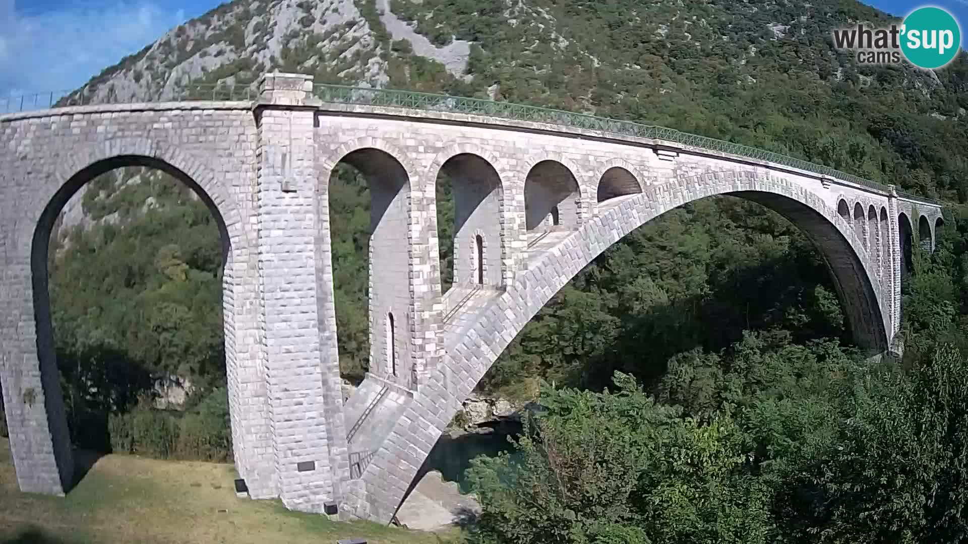 Puente de Solkan – Camera en vivo