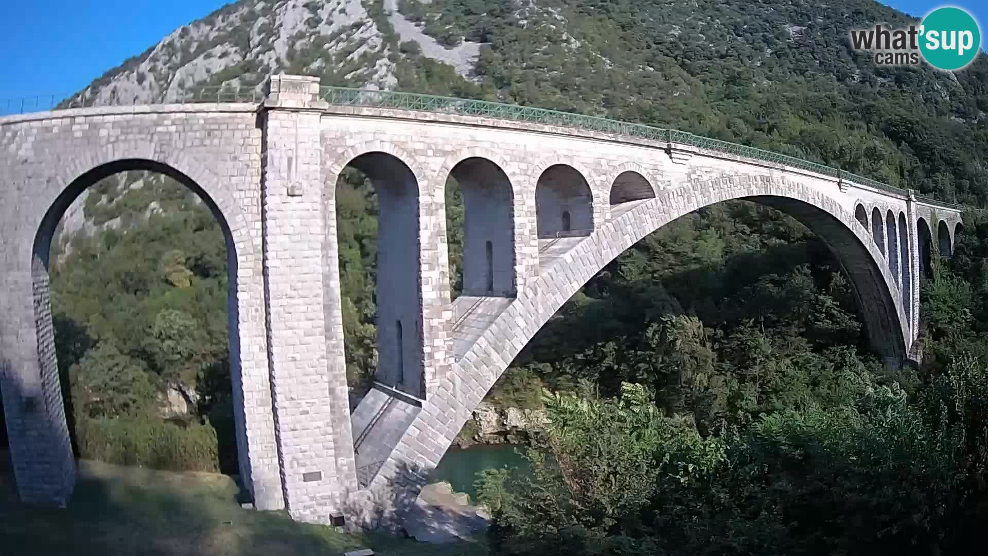 Solkan Bridge webcam – Slovenia