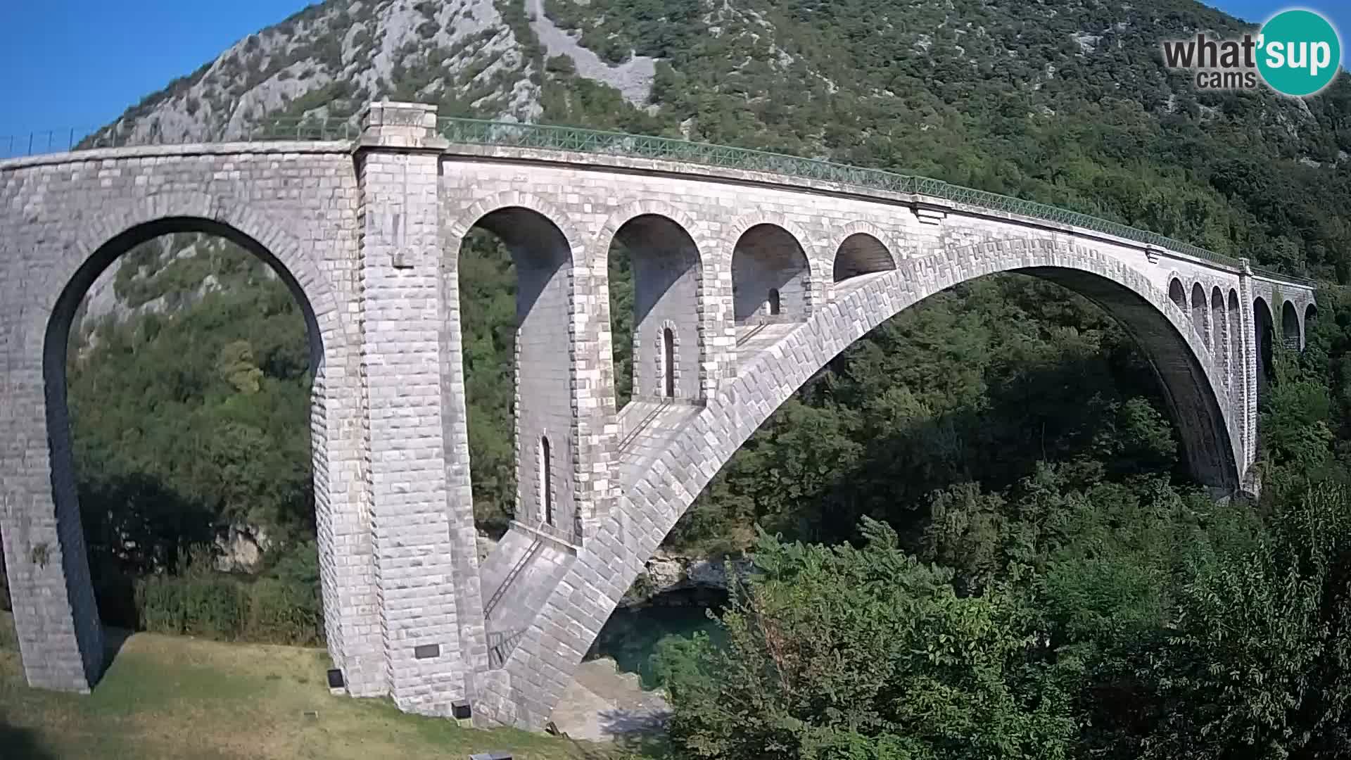 Solkan Bridge webcam – Slovenia