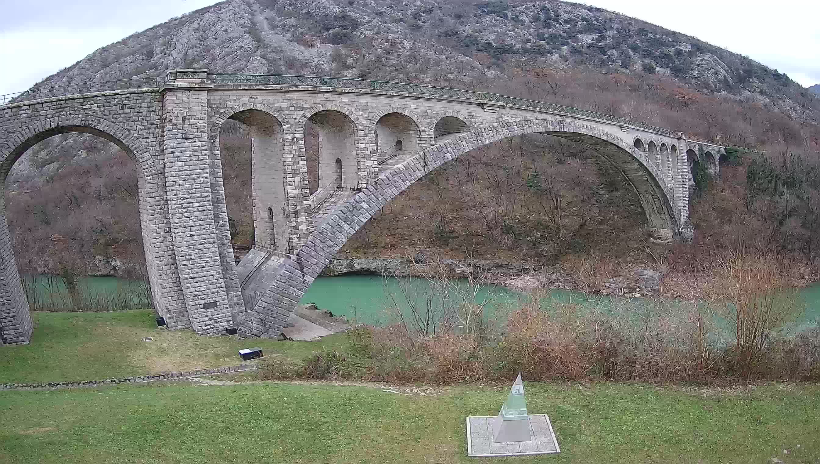 Solkan Bridge webcam – Slovenia