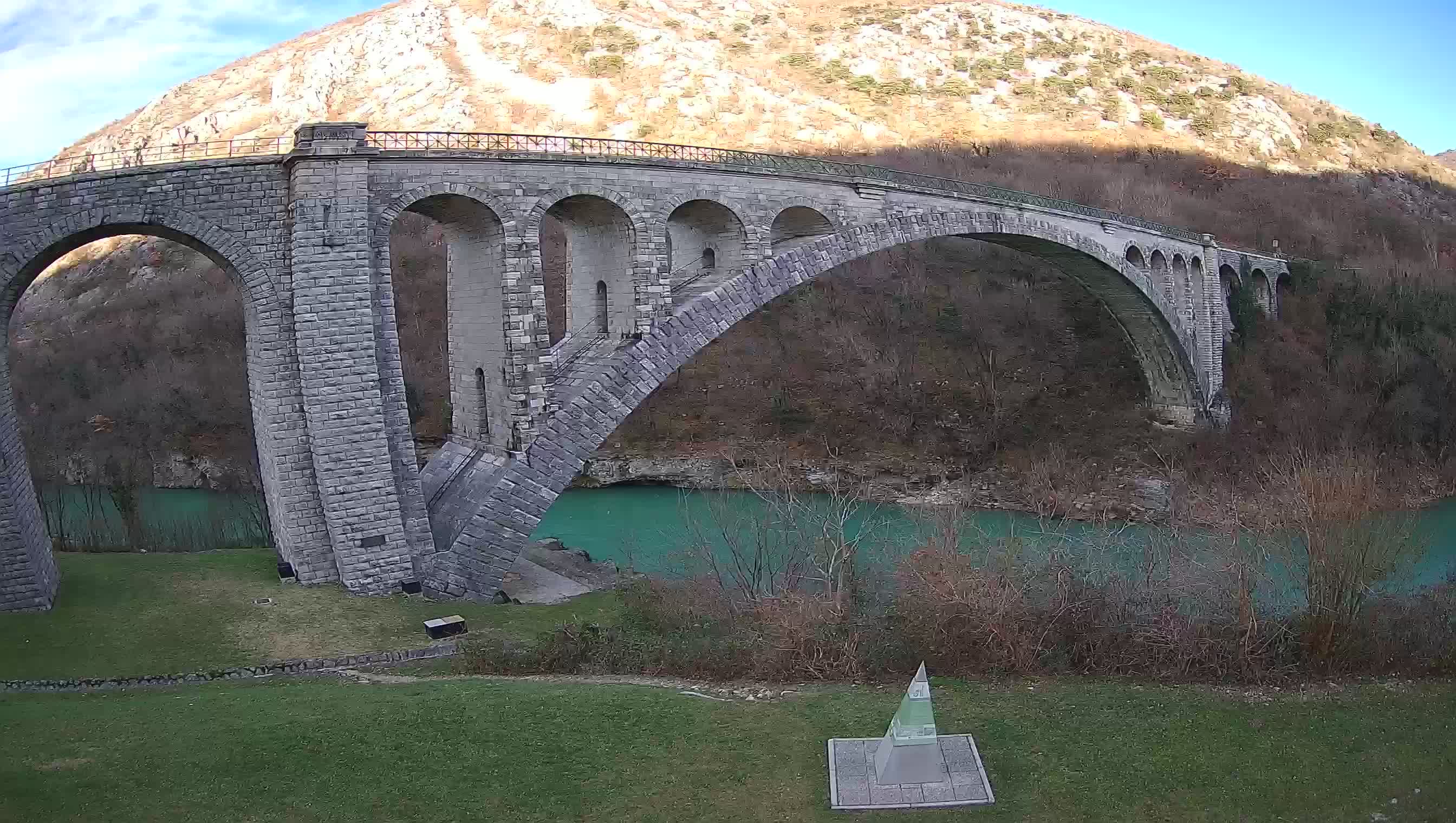 Solkan Bridge webcam – Slovenia