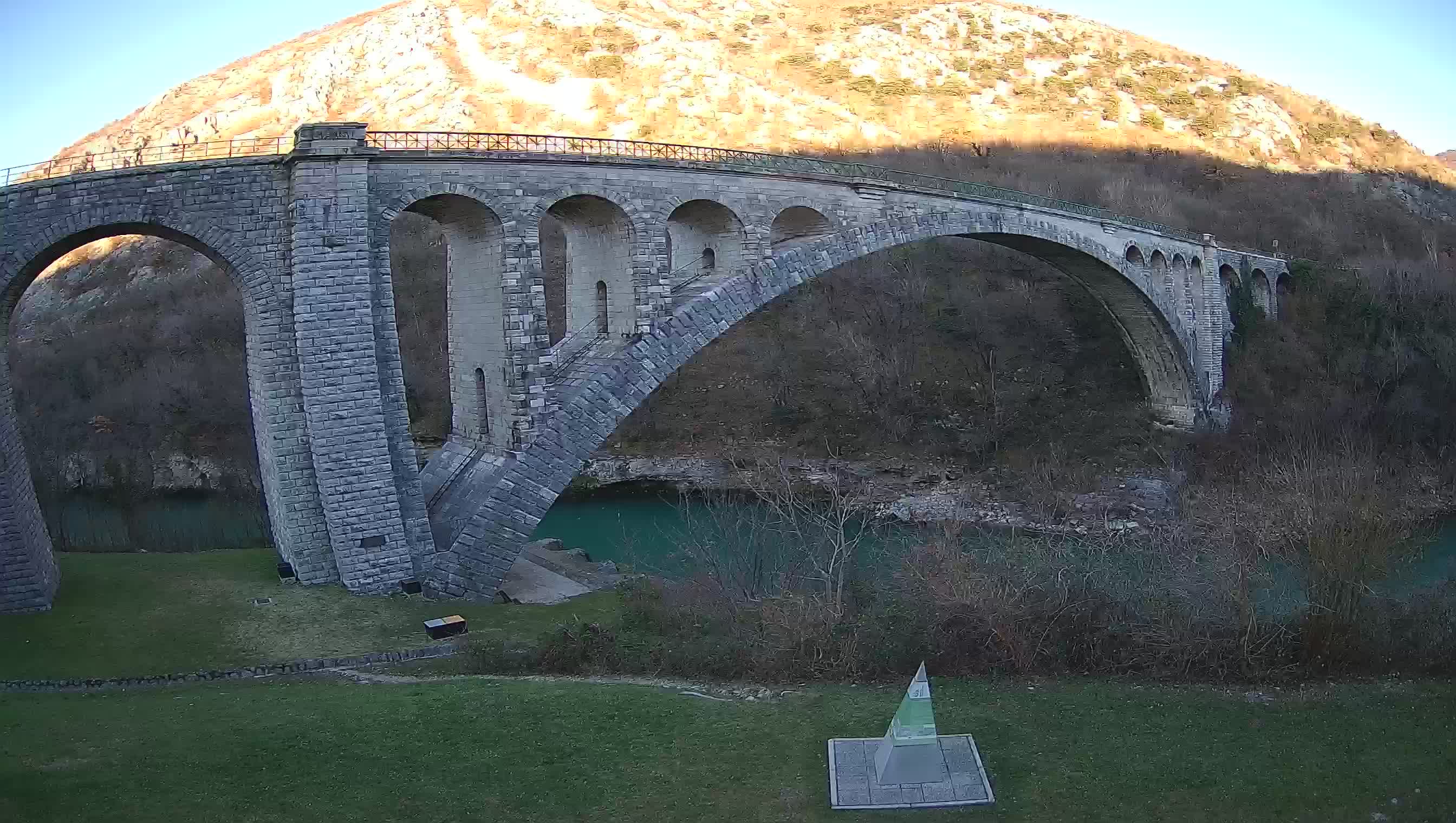 Solkan Bridge webcam – Slovenia