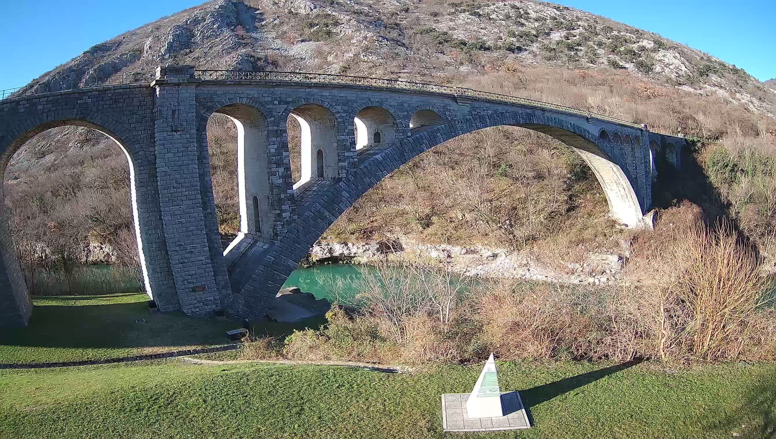 Solkan Bridge webcam – Slovenia