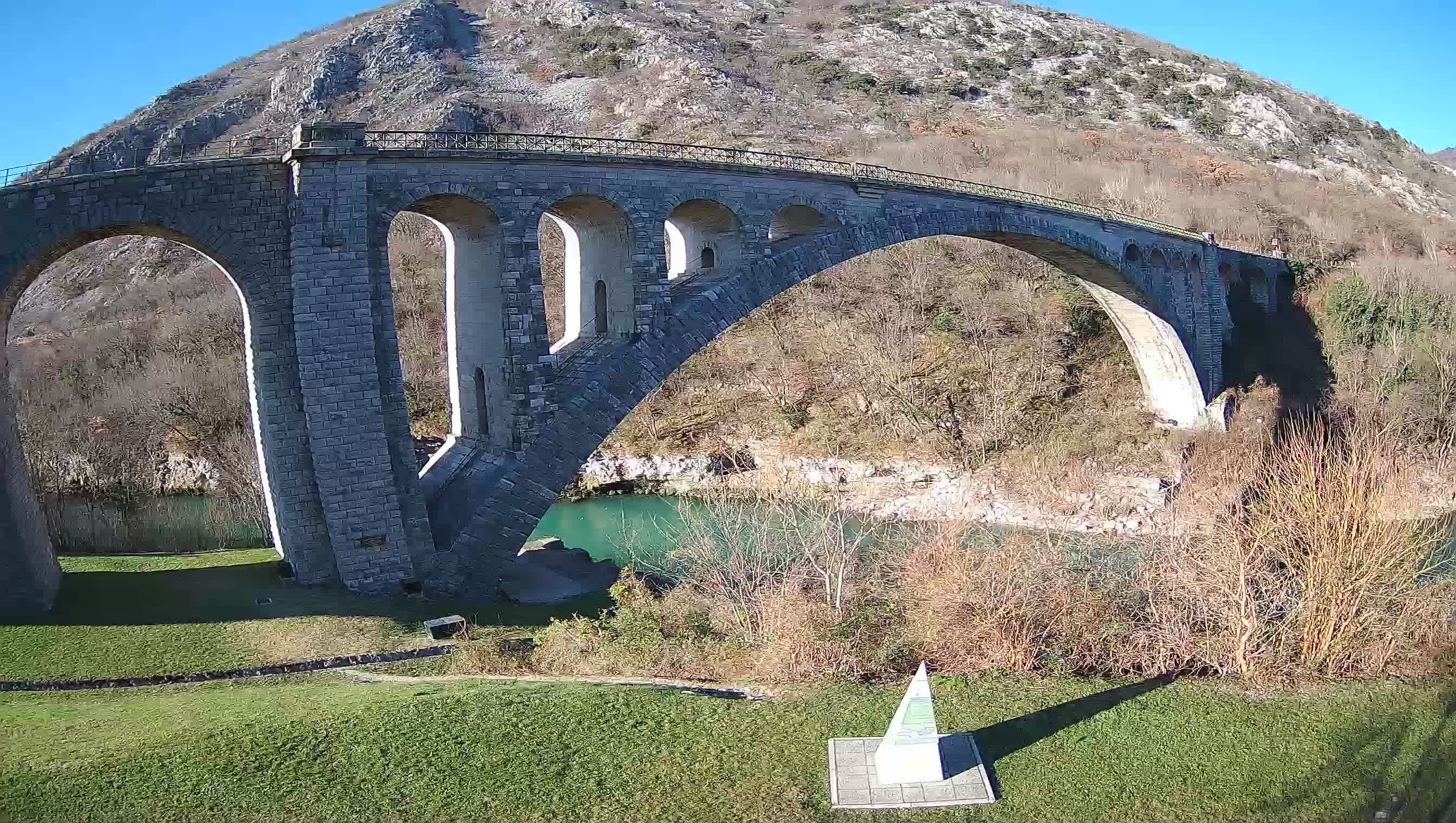 Solkan Bridge webcam – Slovenia