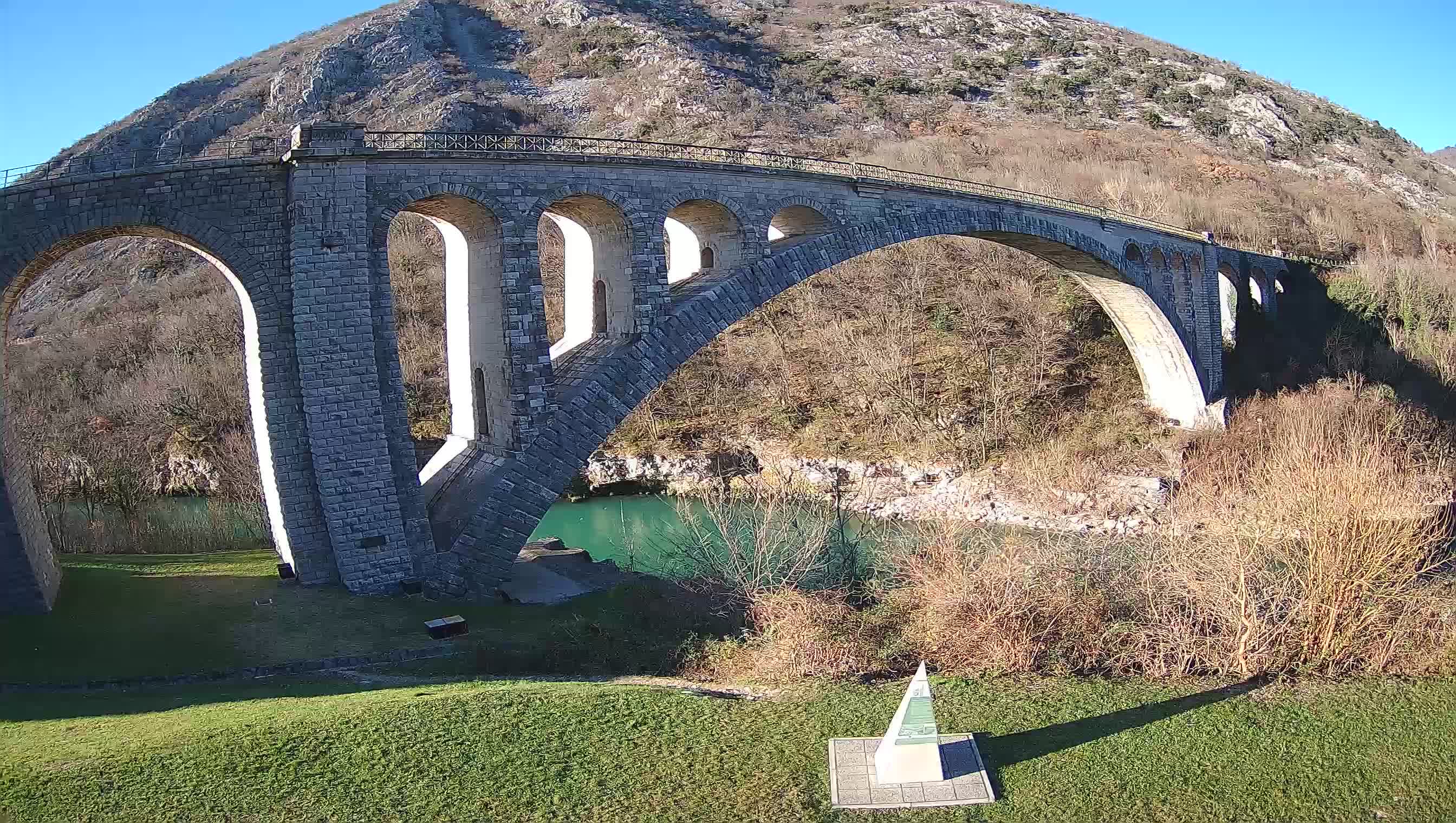 Solkan Bridge webcam – Slovenia