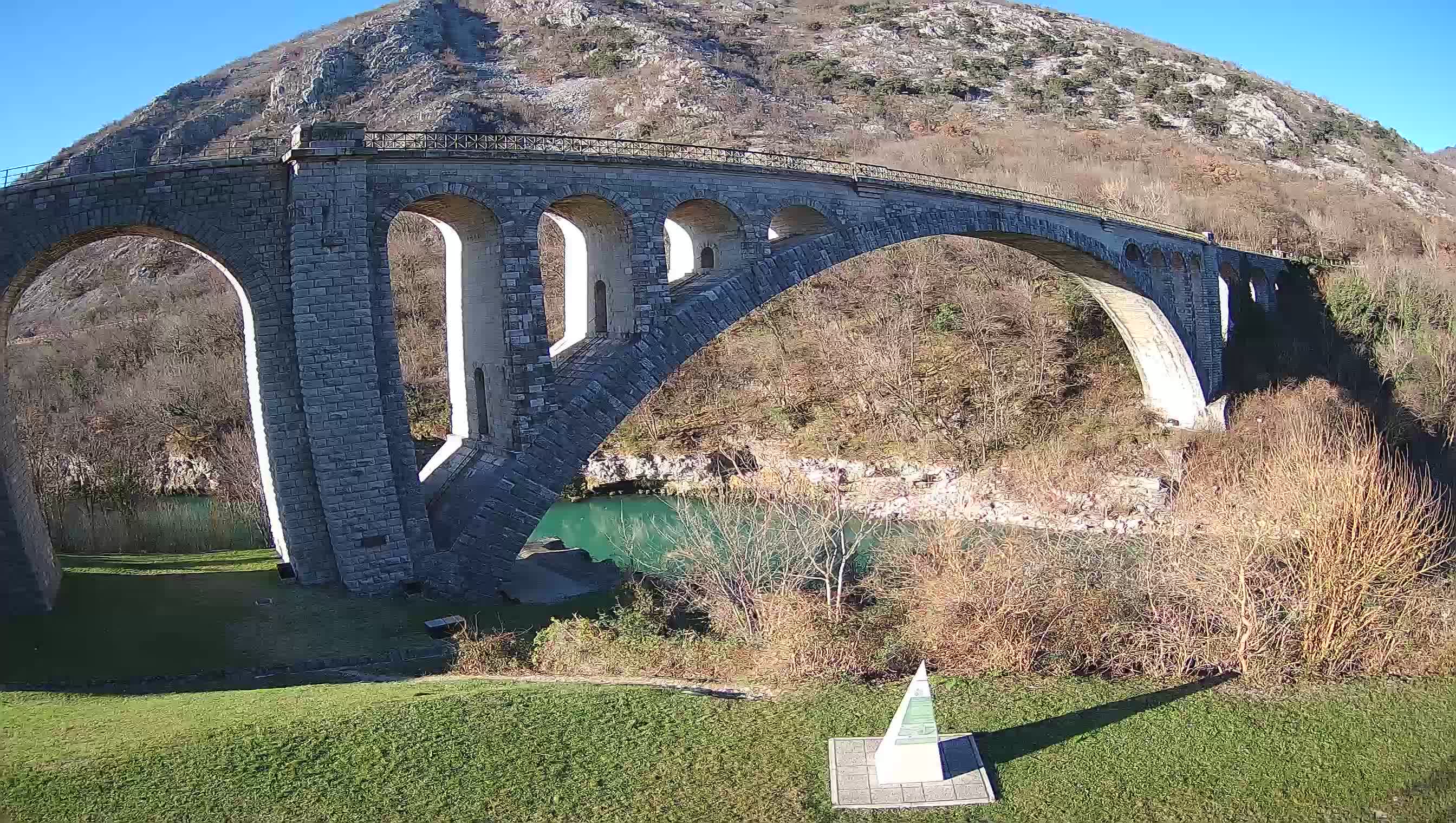 Solkan Bridge webcam – Slovenia