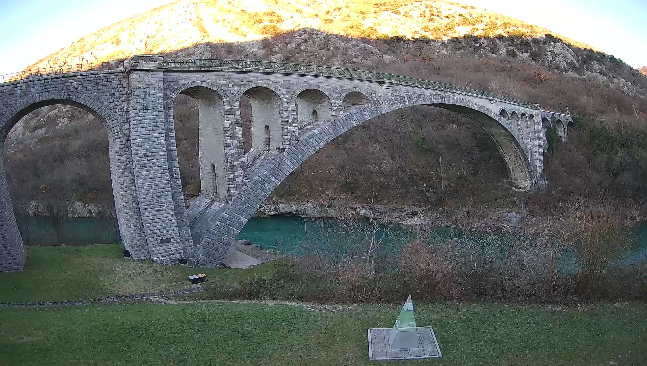 Solkan Bridge webcam – Slovenia