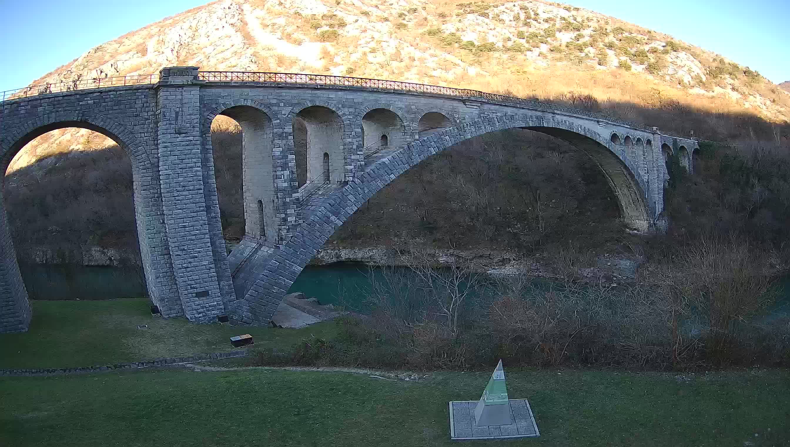 Solkan Bridge webcam – Slovenia