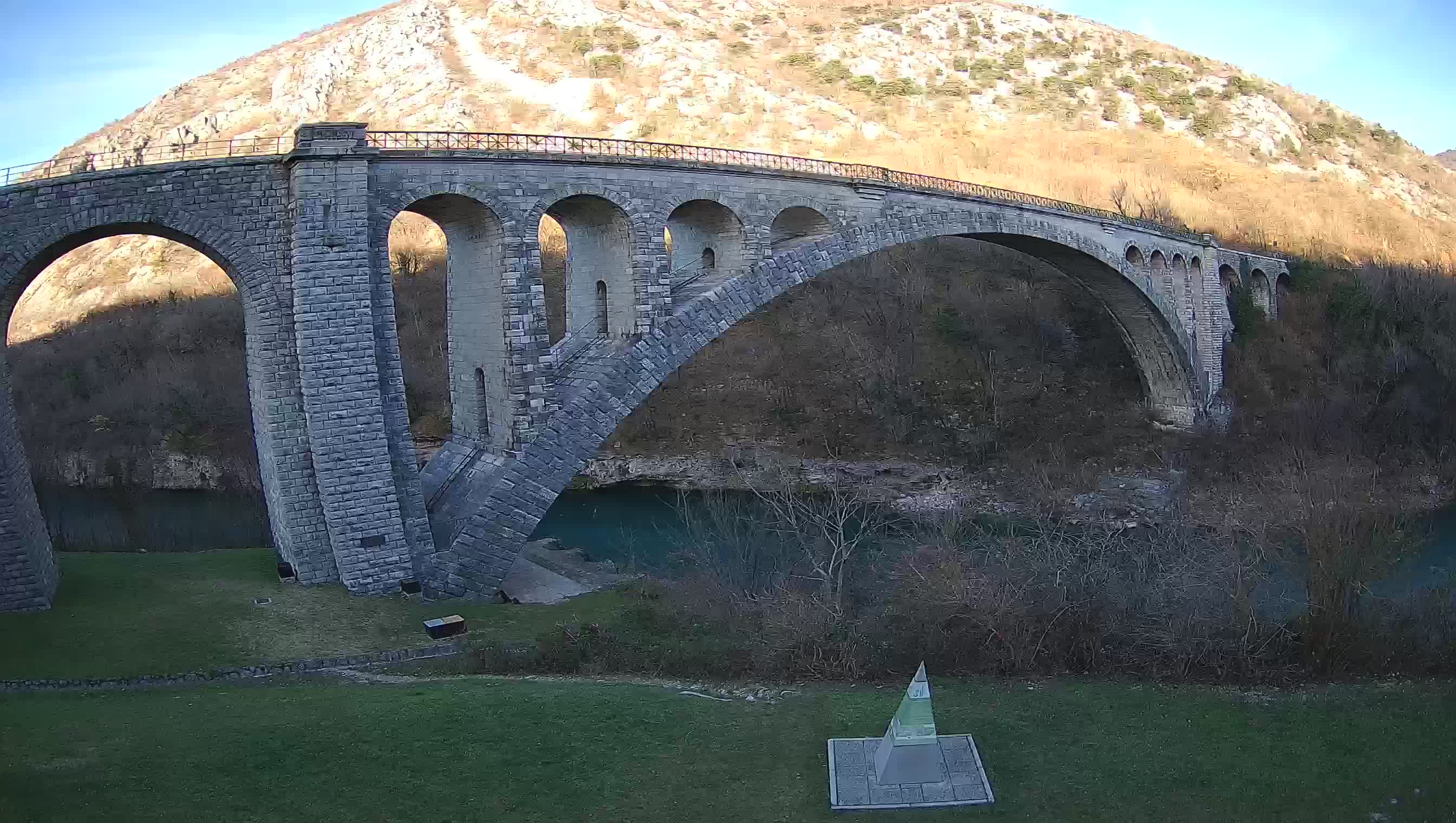 Solkan Bridge webcam – Slovenia