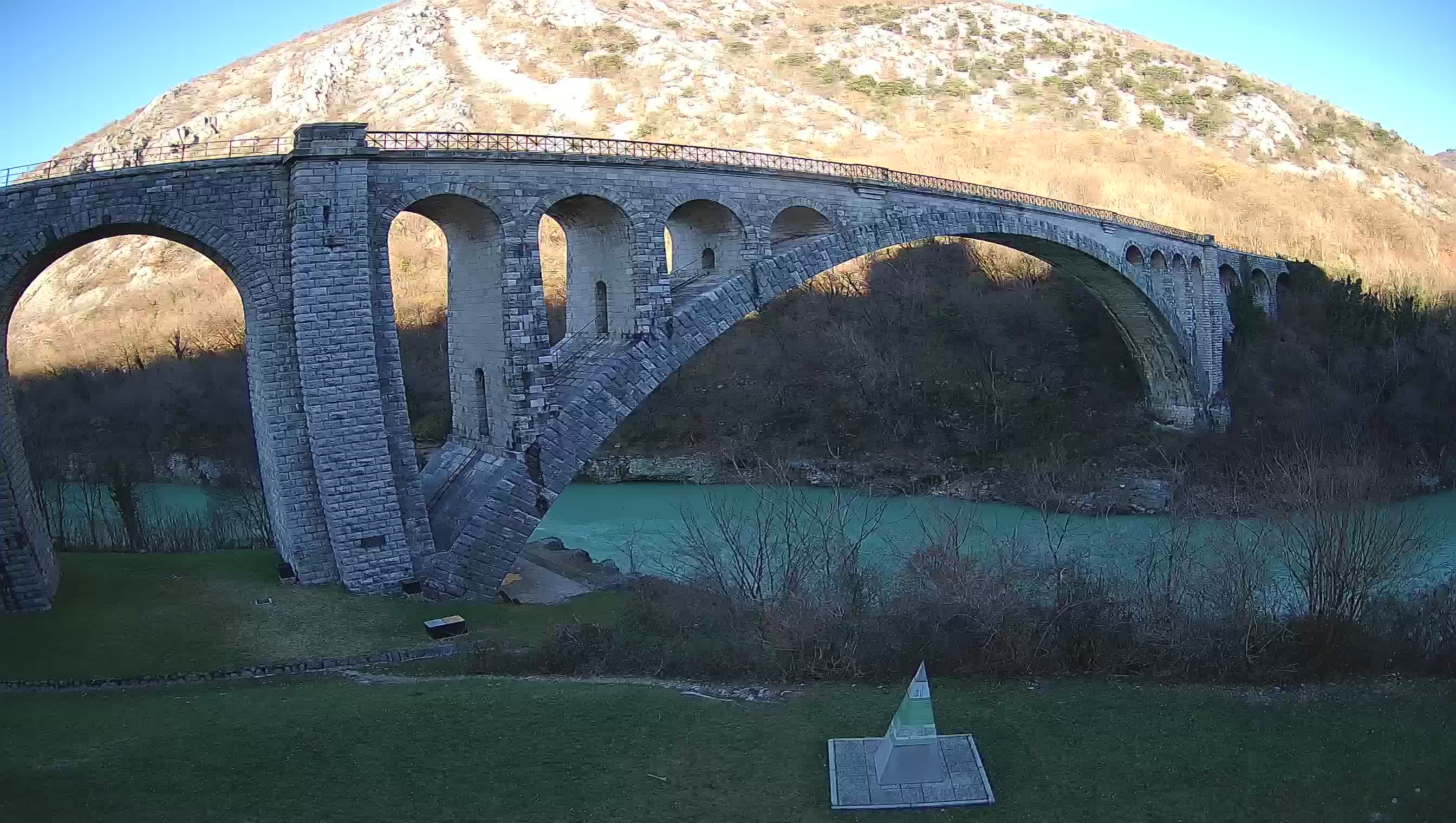 Solkan Bridge webcam – Slovenia