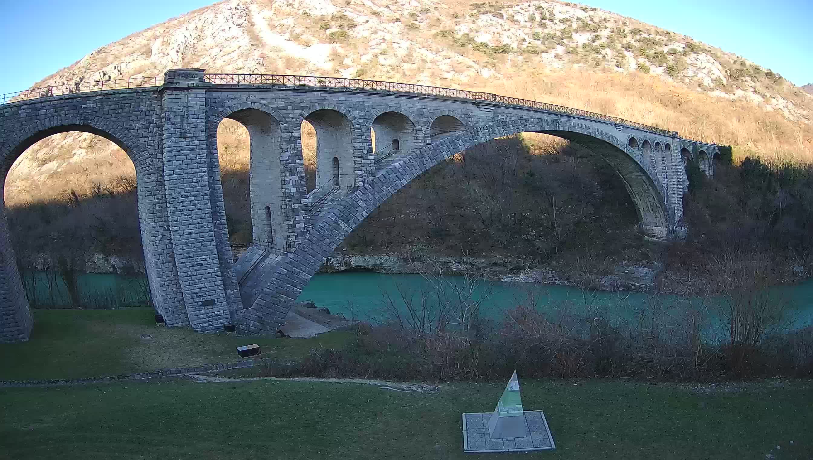 Solkan Bridge webcam – Slovenia