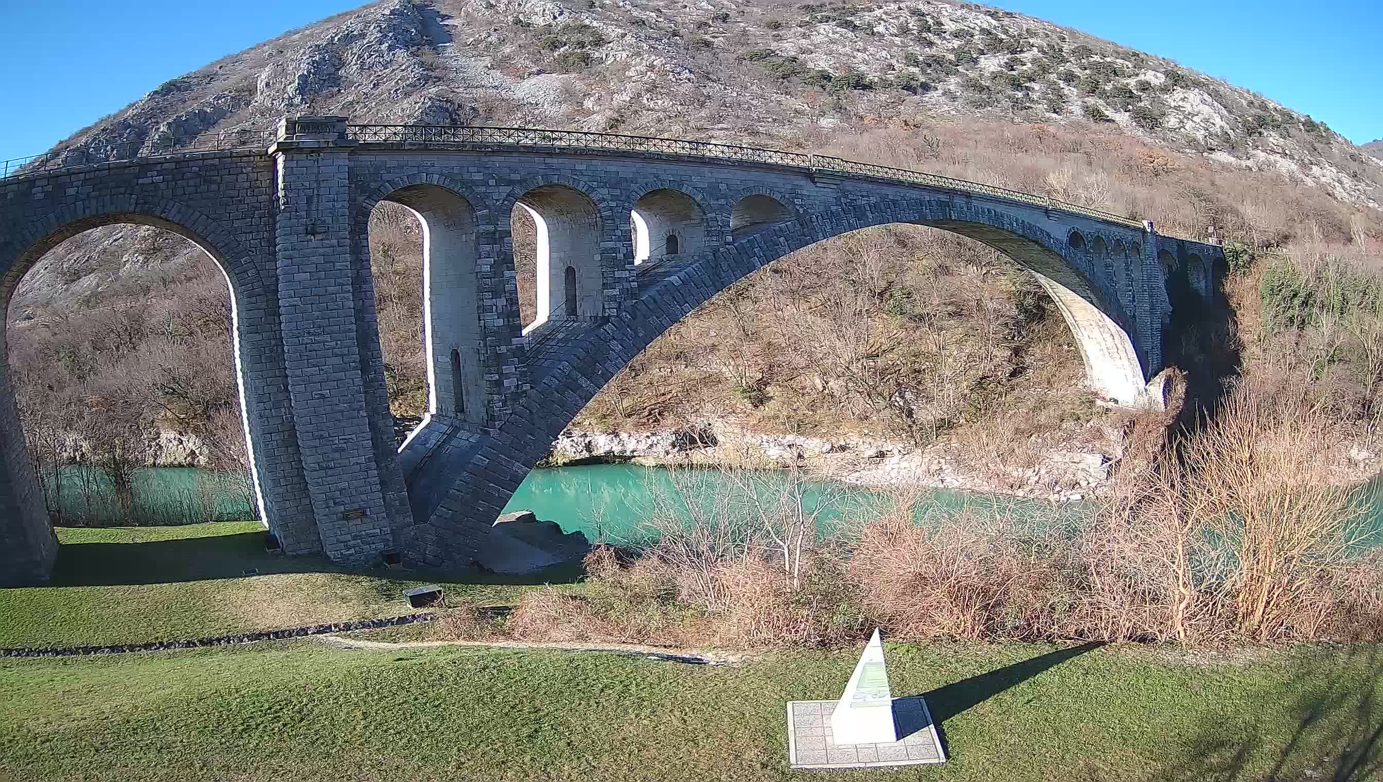 Solkan Bridge webcam – Slovenia