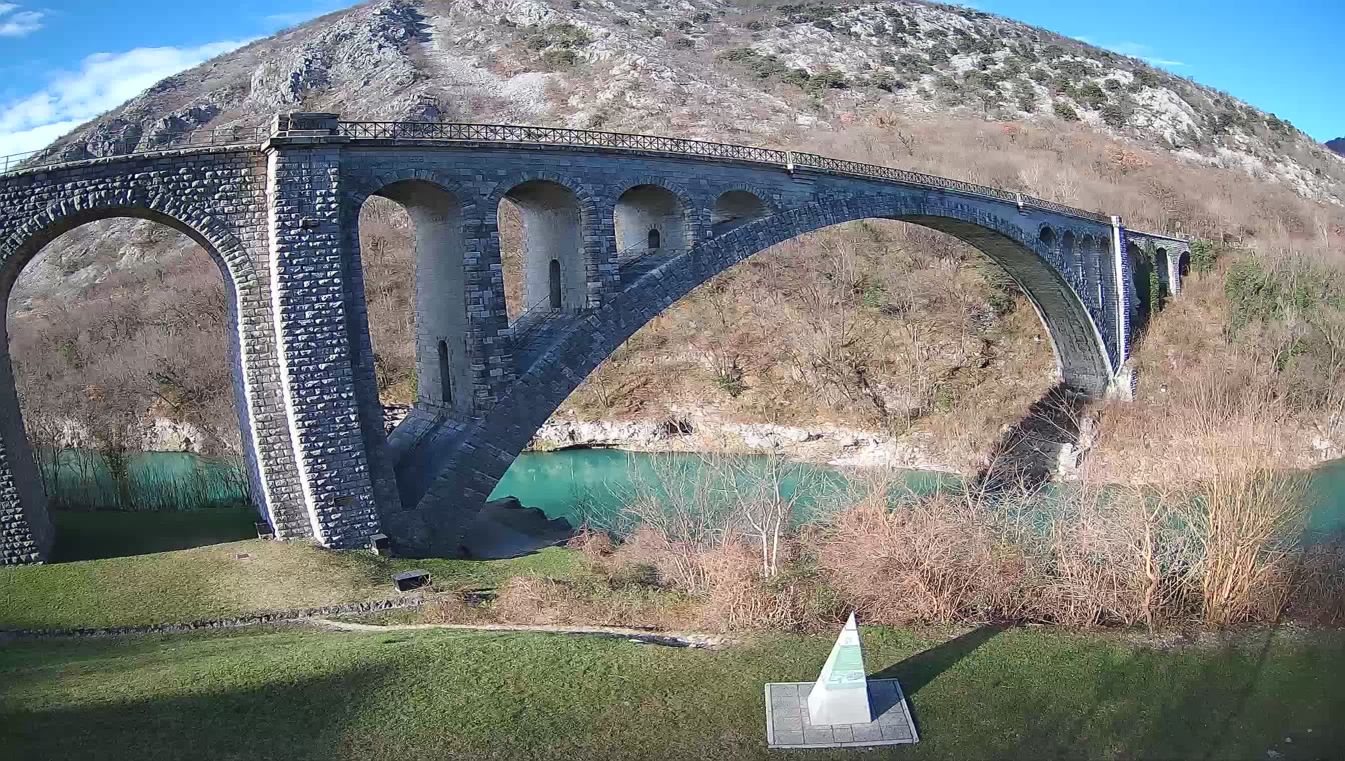 Solkan Bridge webcam – Slovenia